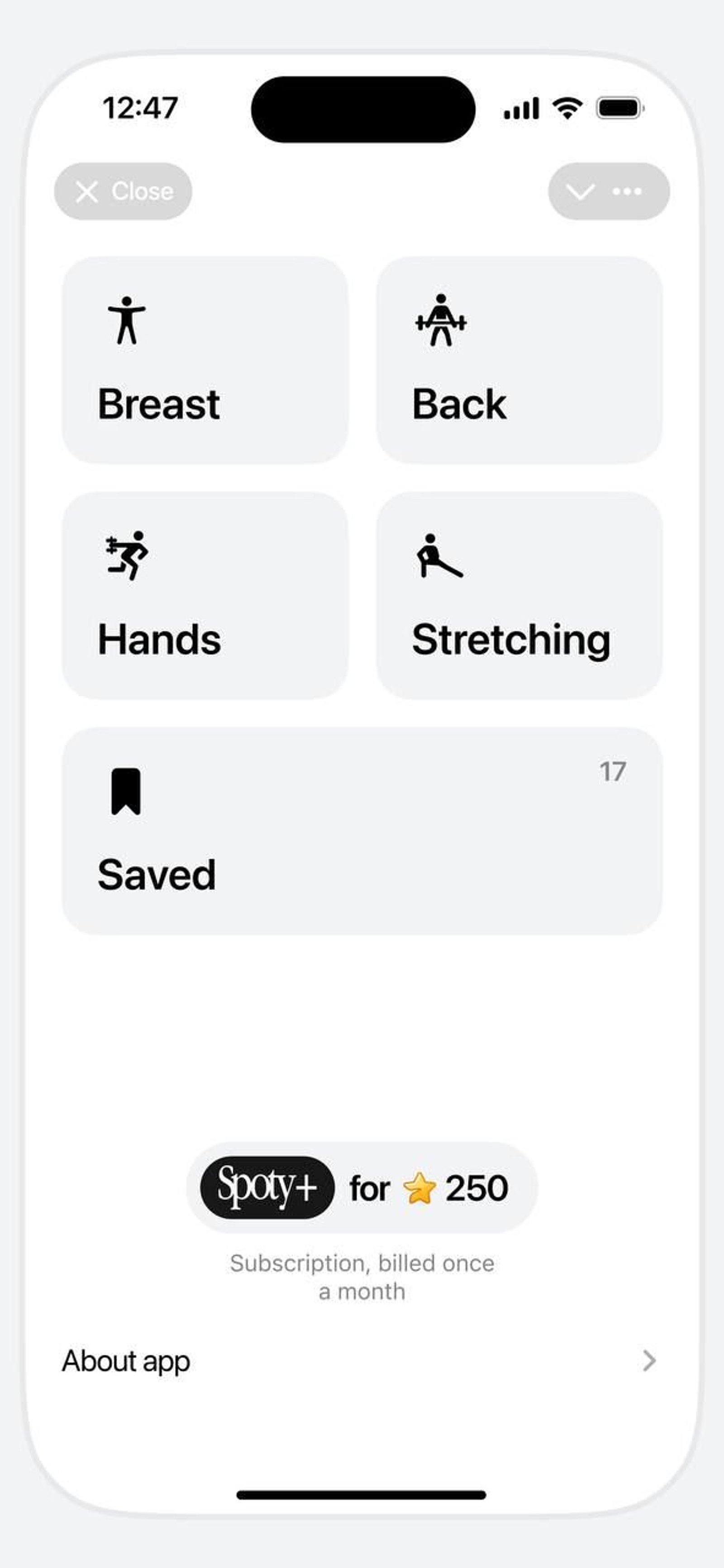 Spoty Telegram Screenshot 1