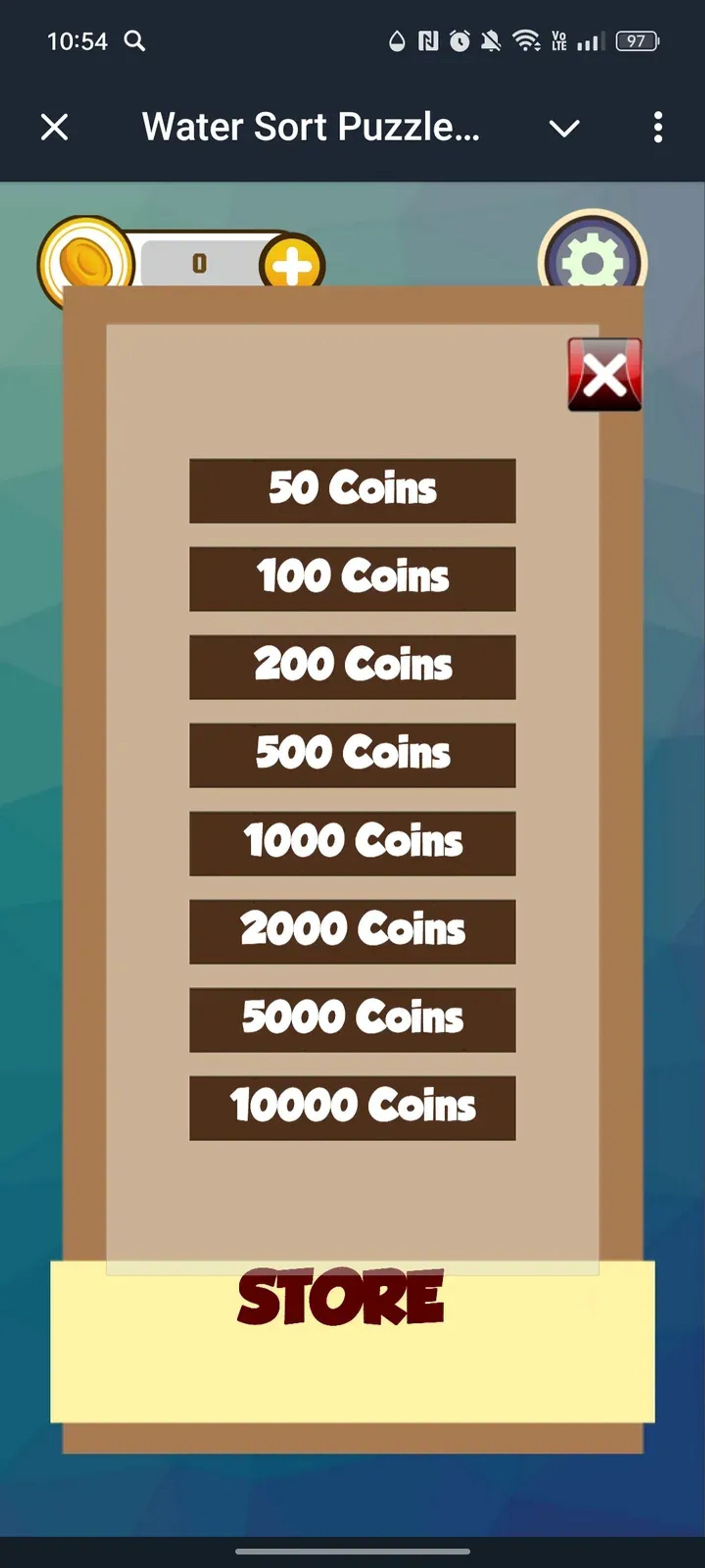 Water Sort Puzzle Game в Телеграм — скриншот 2