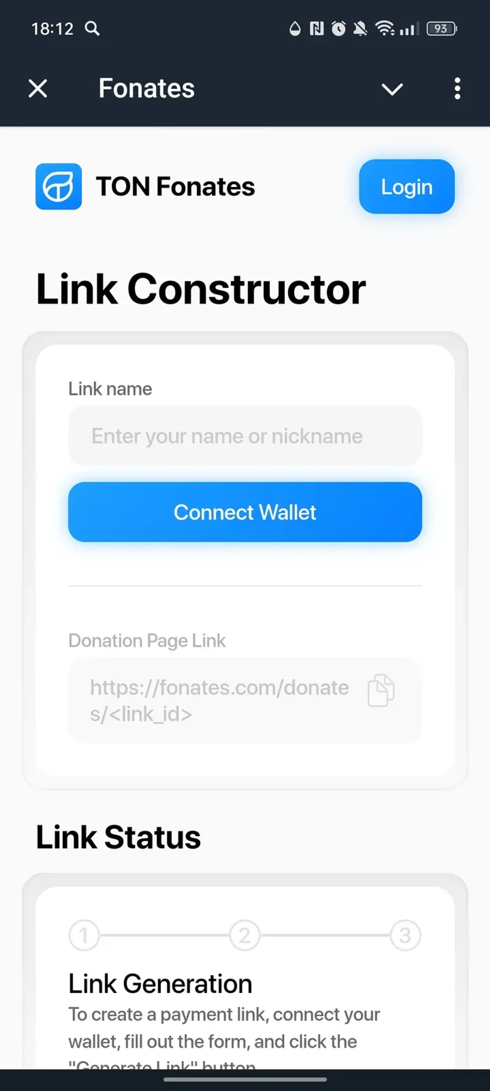 Fonates Bot в Телеграм — скриншот 1