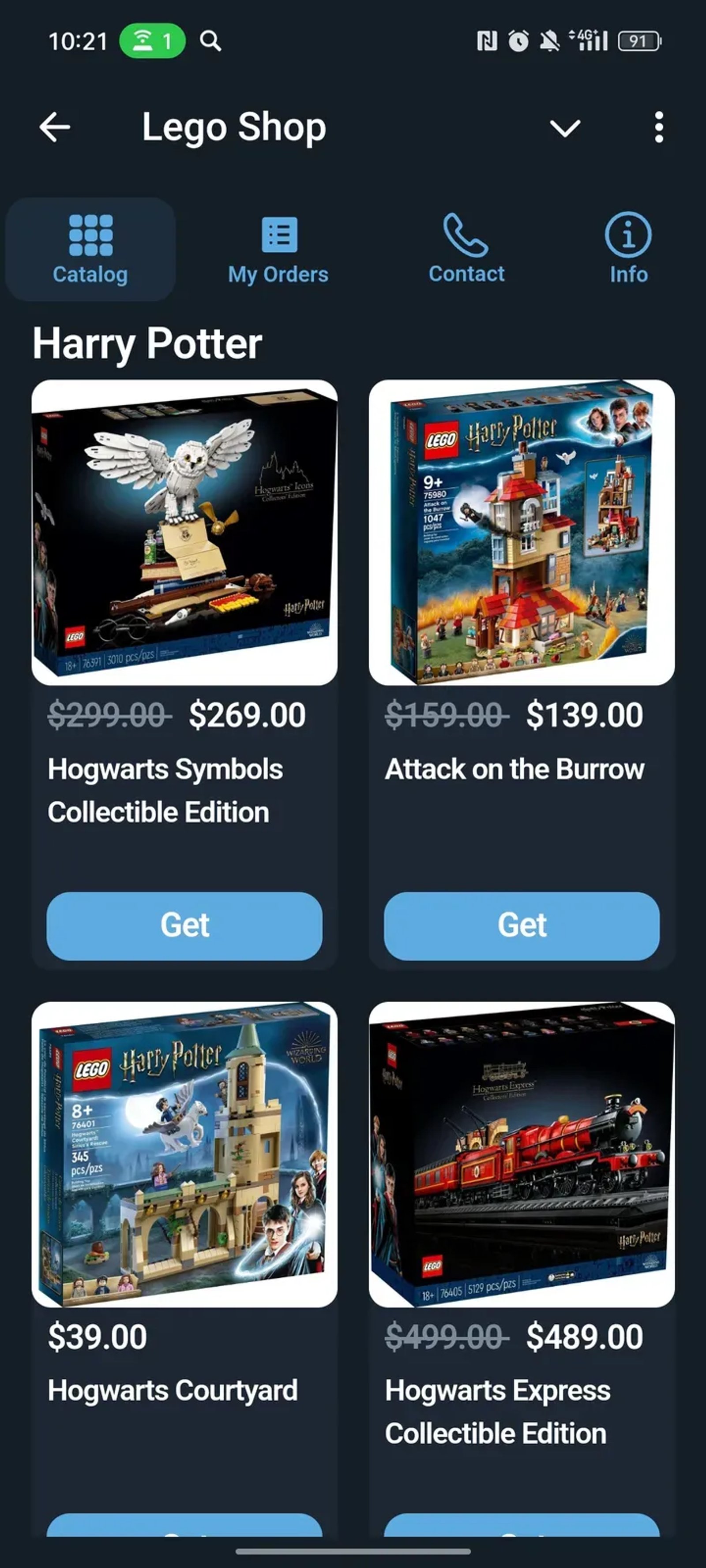 Lego Shop в Телеграм — скриншот 3