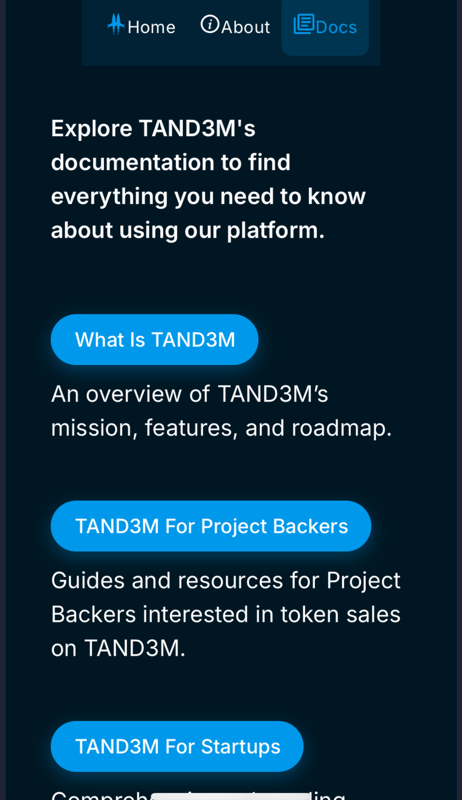 TAND3M Telegram Screenshot 4