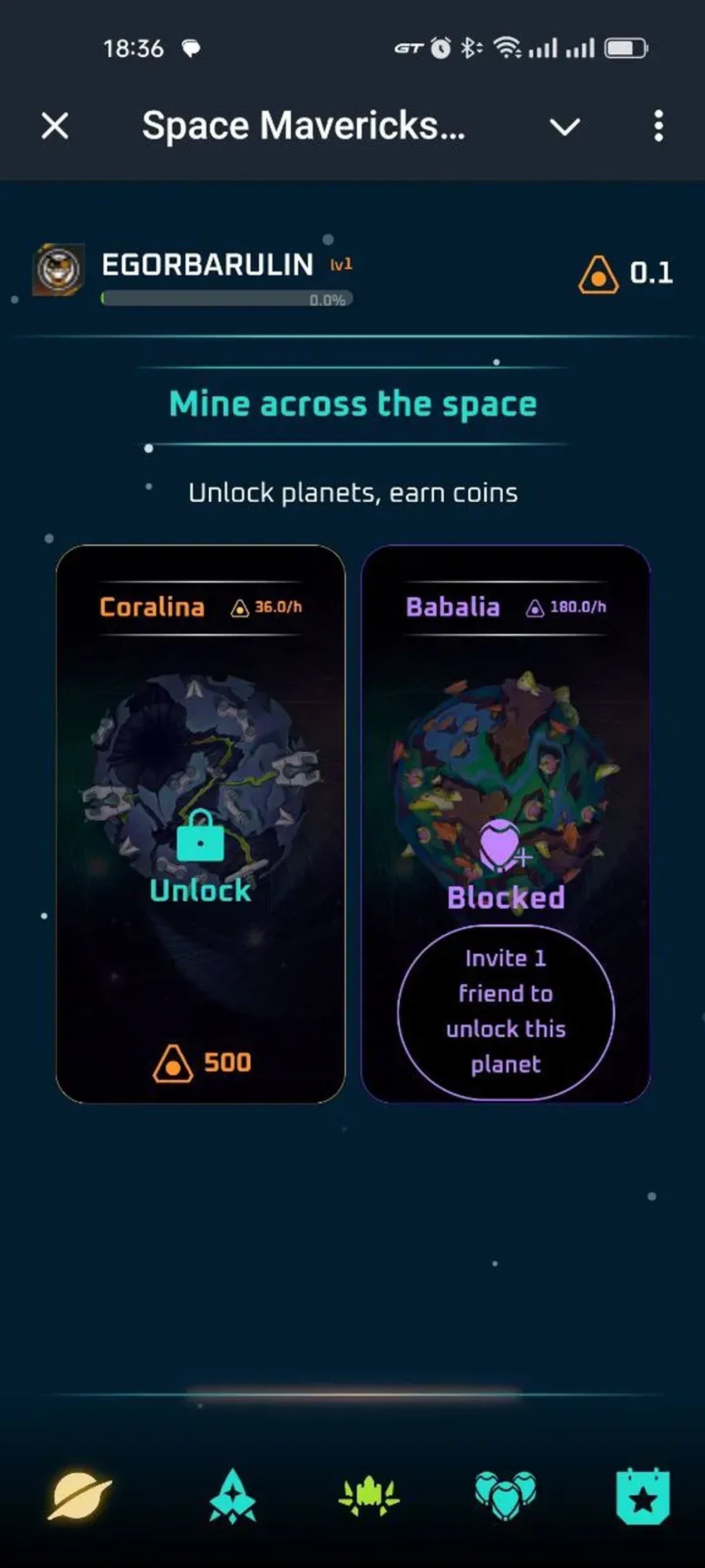 Space Mavericks Boss Hunt в Телеграм — скриншот 3