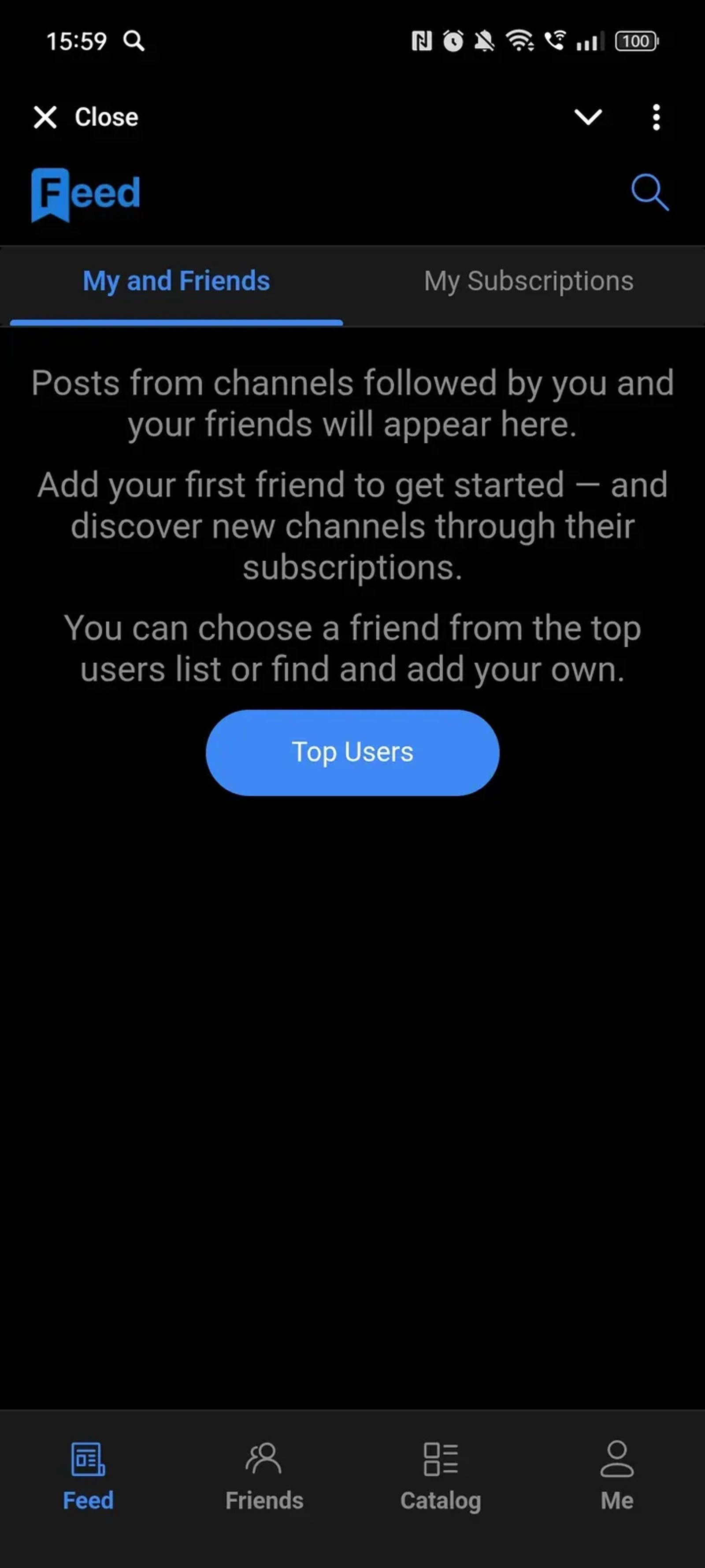Feed в Телеграм — скриншот 1