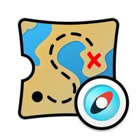 Treasure Map Logo Telegram