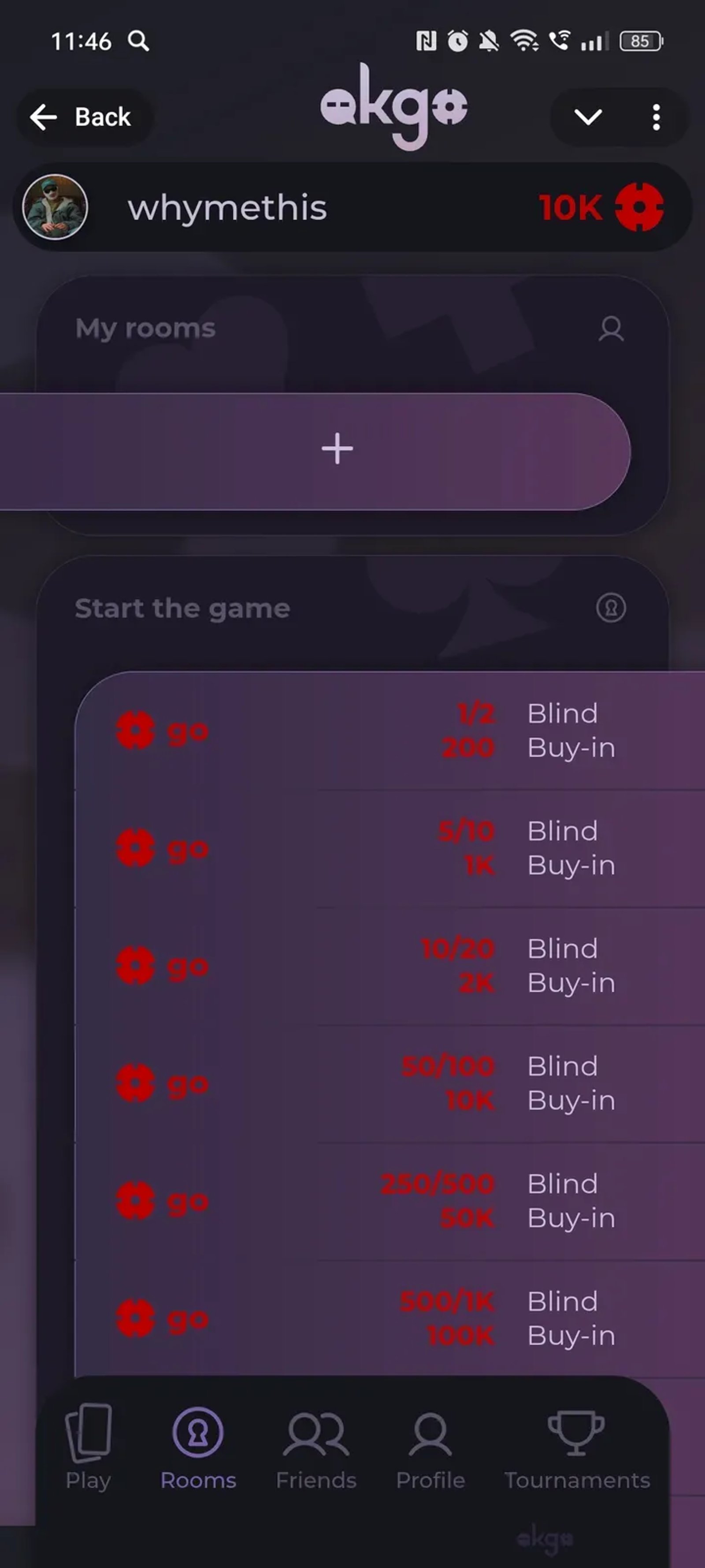 OkGo Poker в Телеграм — скриншот 2