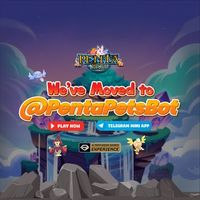 Formely MysterMons renamed to PentaPets Logo Telegram