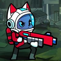 Cat vs Alien Logo Telegram