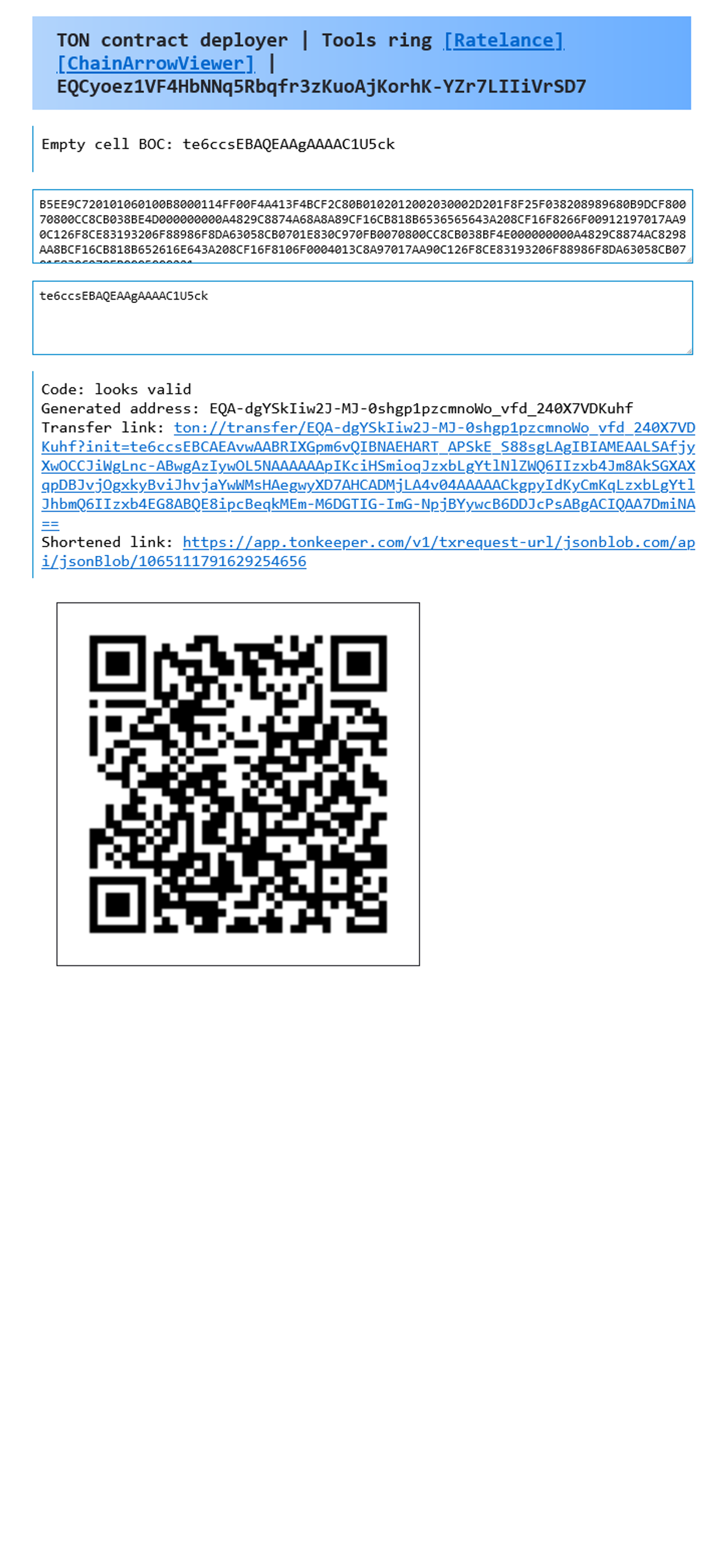 WebDeployer в Телеграм — скриншот 1
