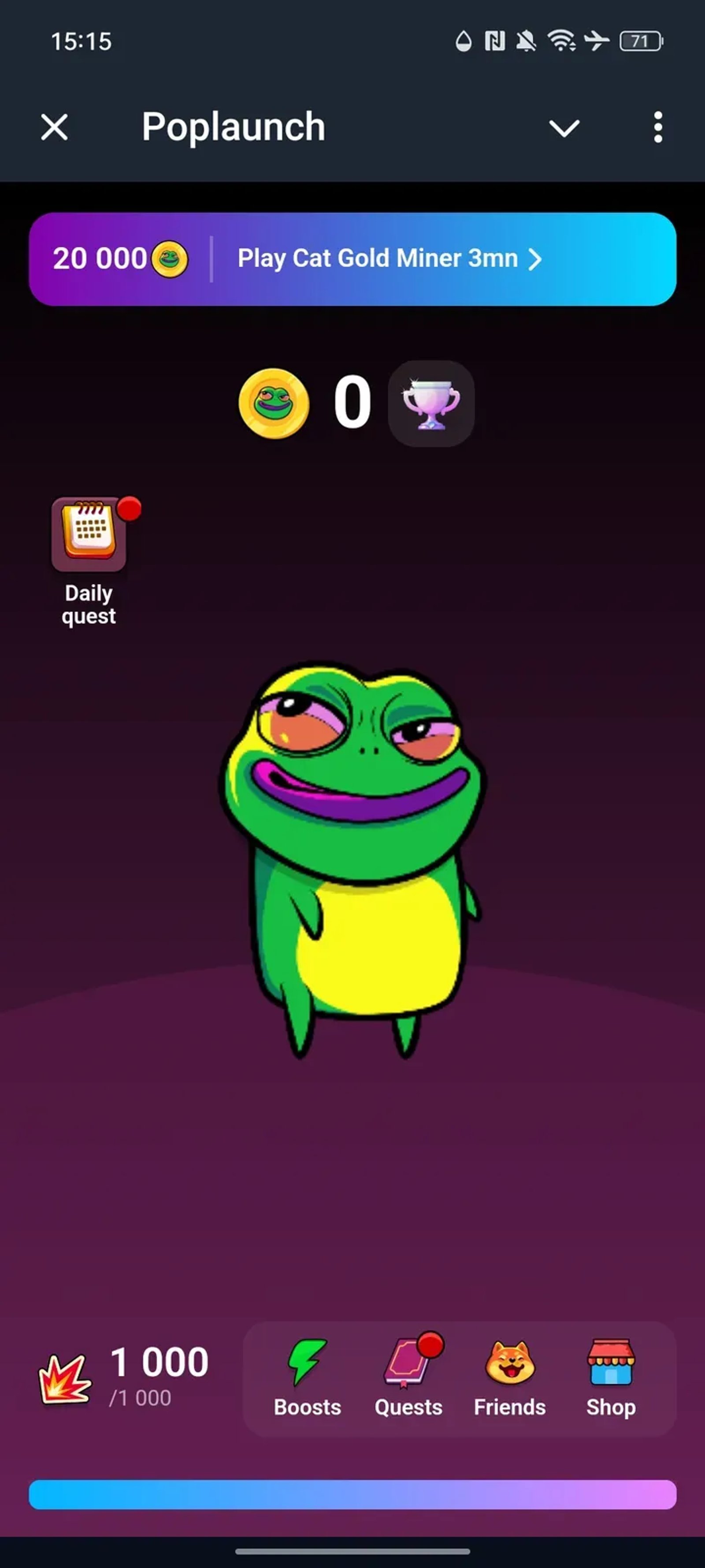 Poplaunch в Телеграм — скриншот 1