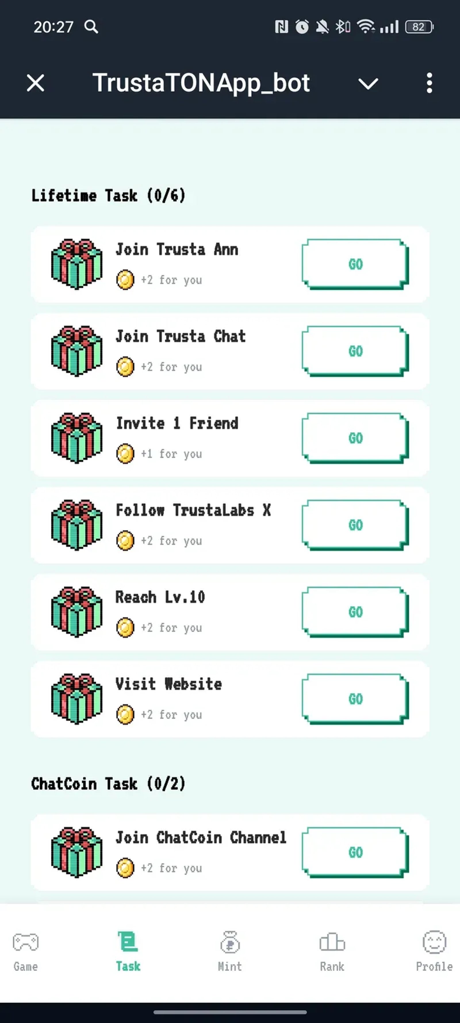 TrustaTONApp_bot в Телеграм — скриншот 2
