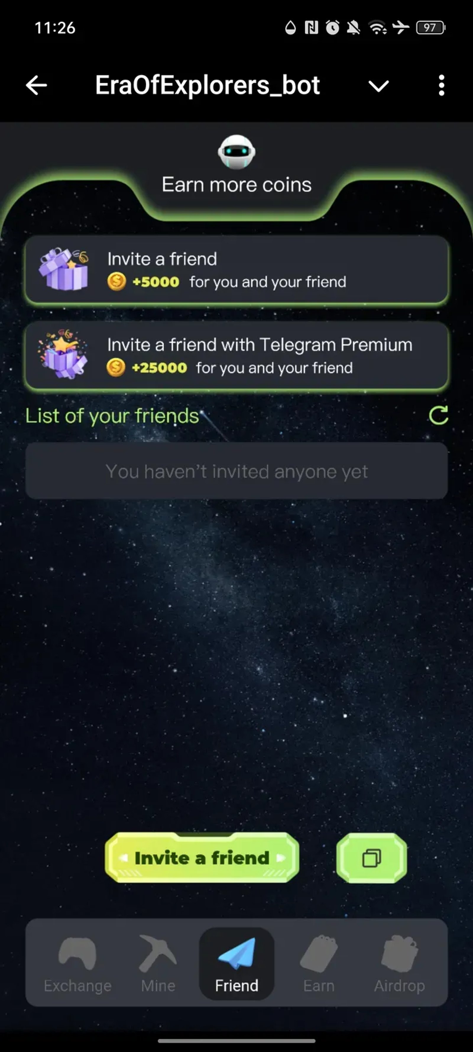 EraOfExplorers_bot в Телеграм — скриншот 3