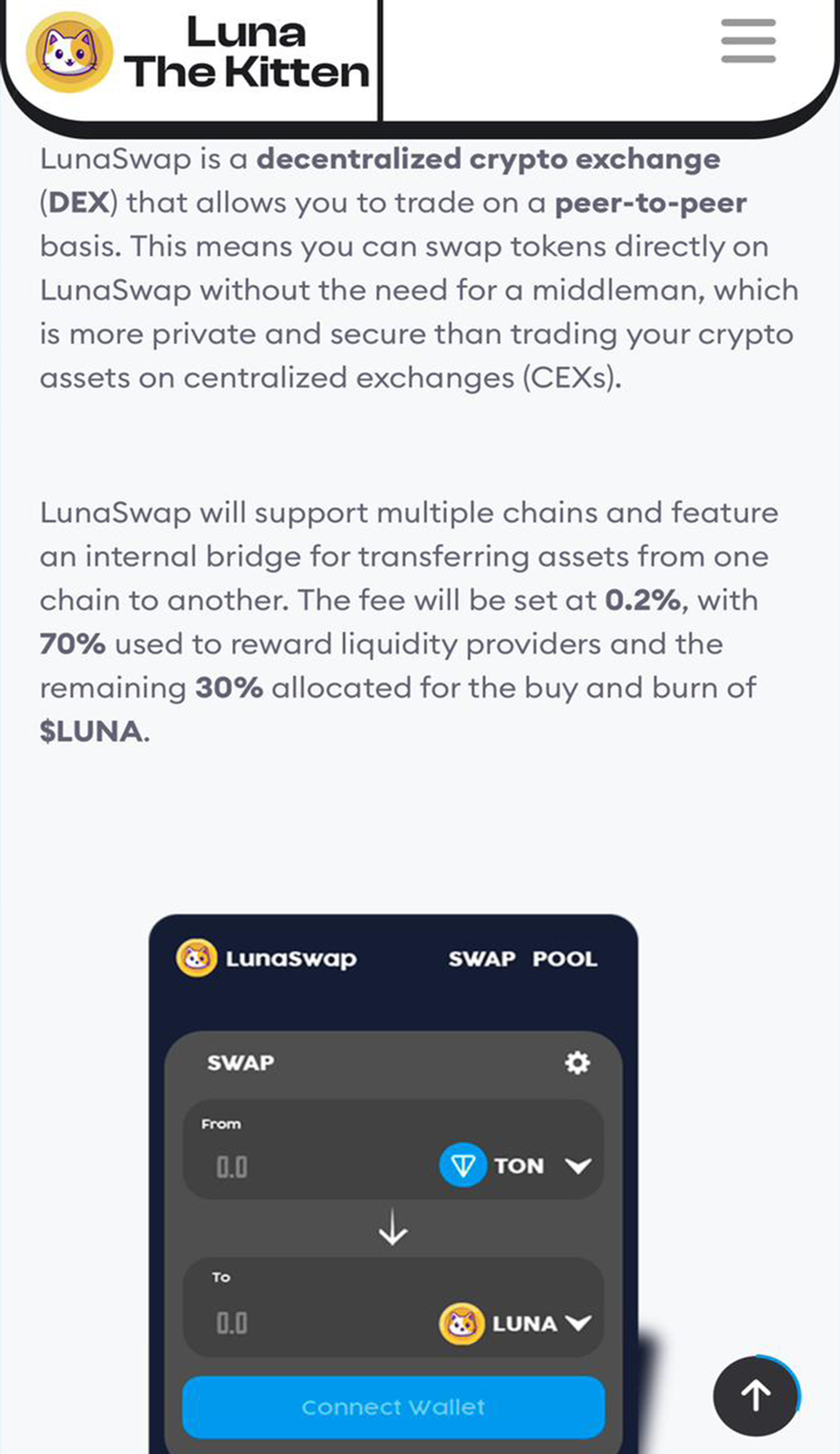 Luna The Kitten в Телеграм — скриншот 4