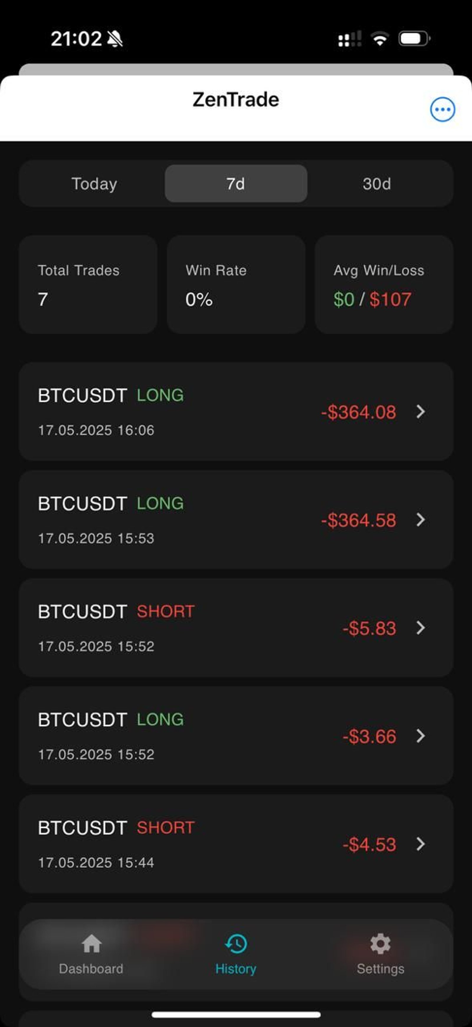 ZenTrade Telegram Screenshot 2