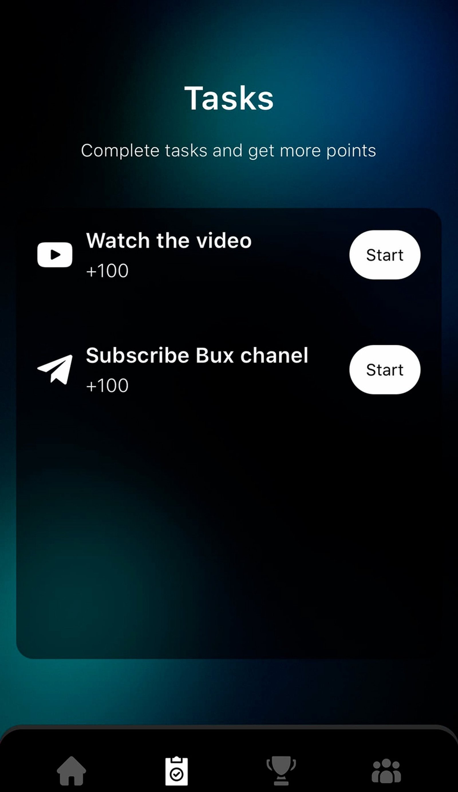 BuxHub App в Телеграм — скриншот 5