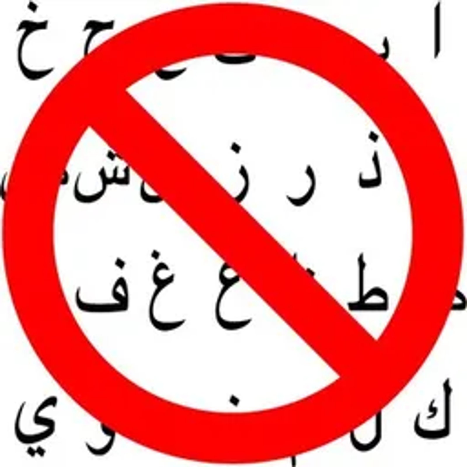 AntiArabicScriptBot Telegram Screenshot 1