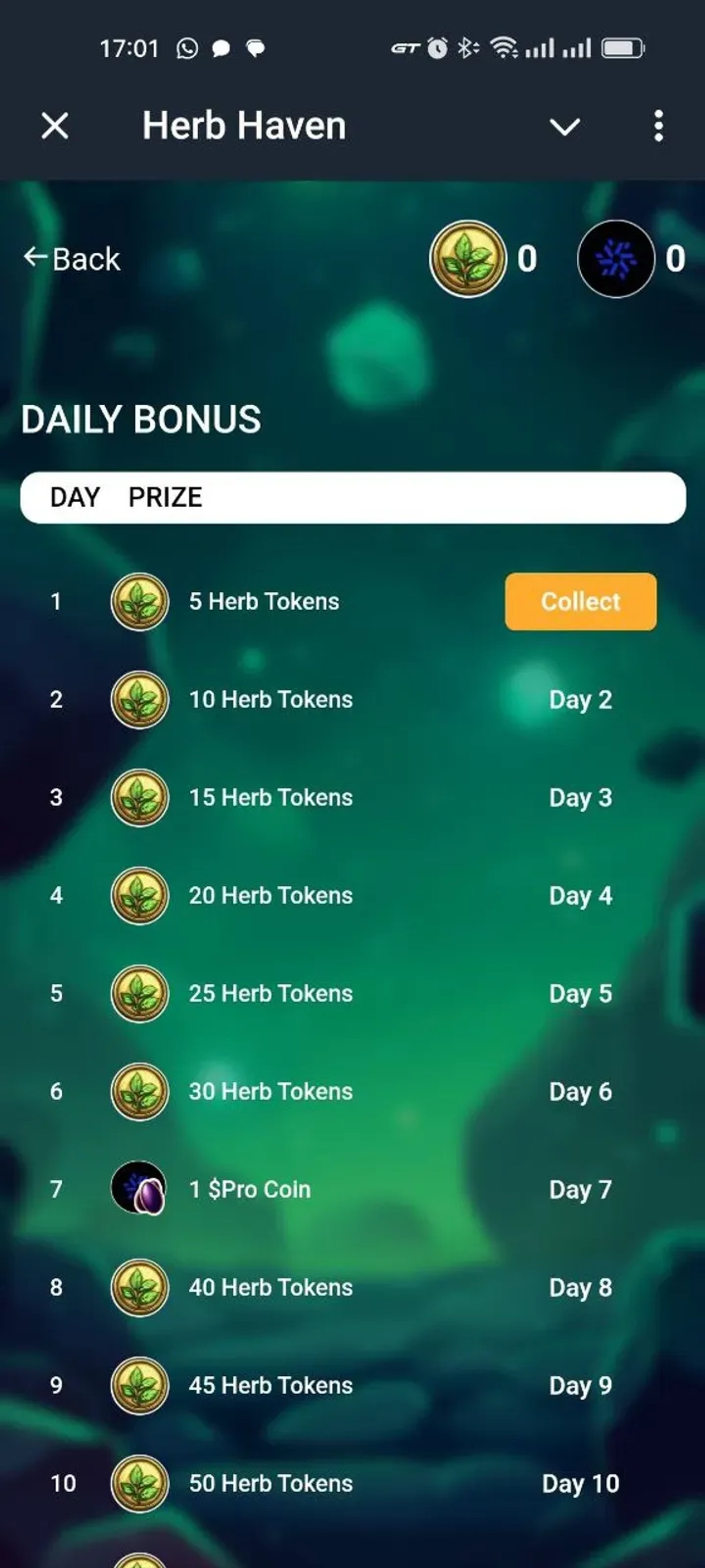 Herb Haven в Телеграм — скриншот 2