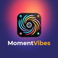 MomentVibes Logo Telegram