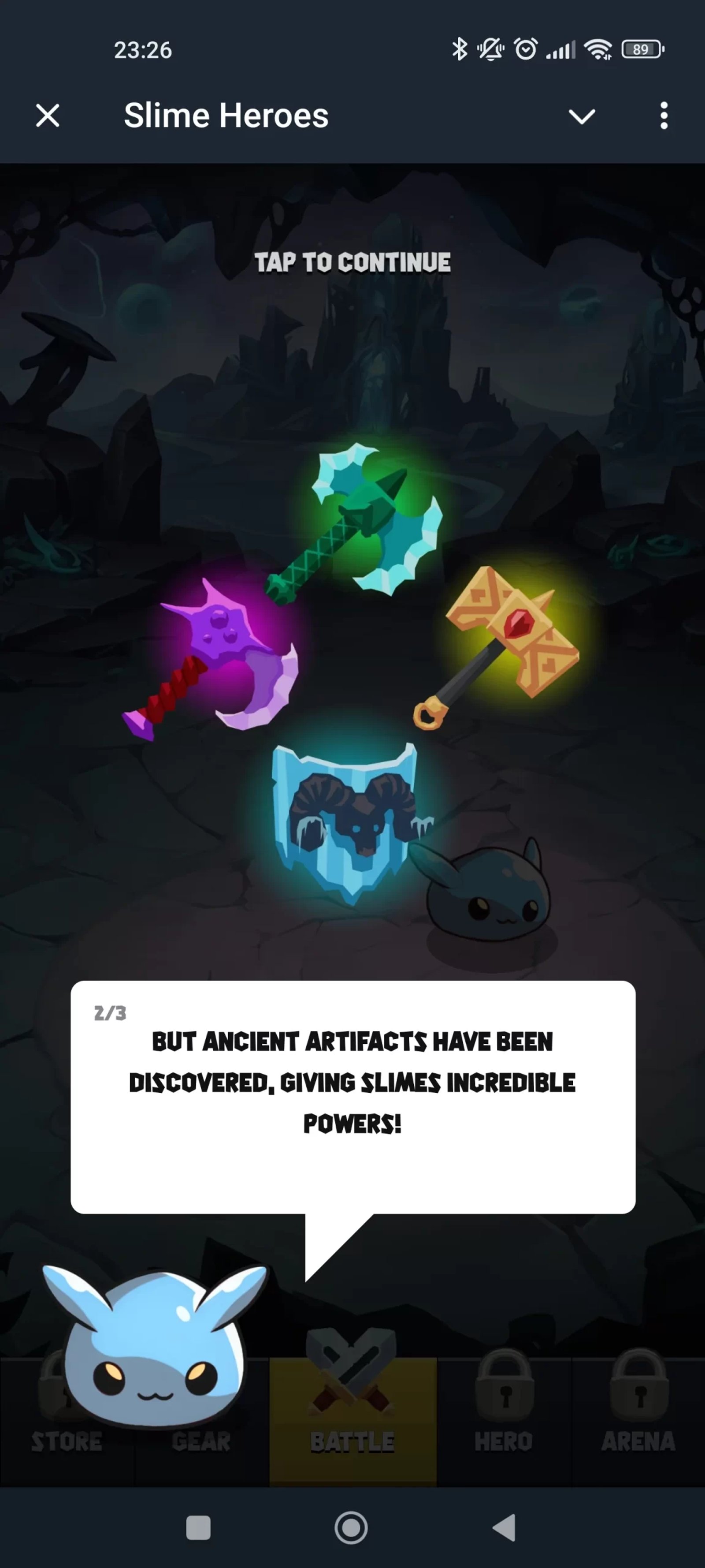 Slime Heroes Оружие