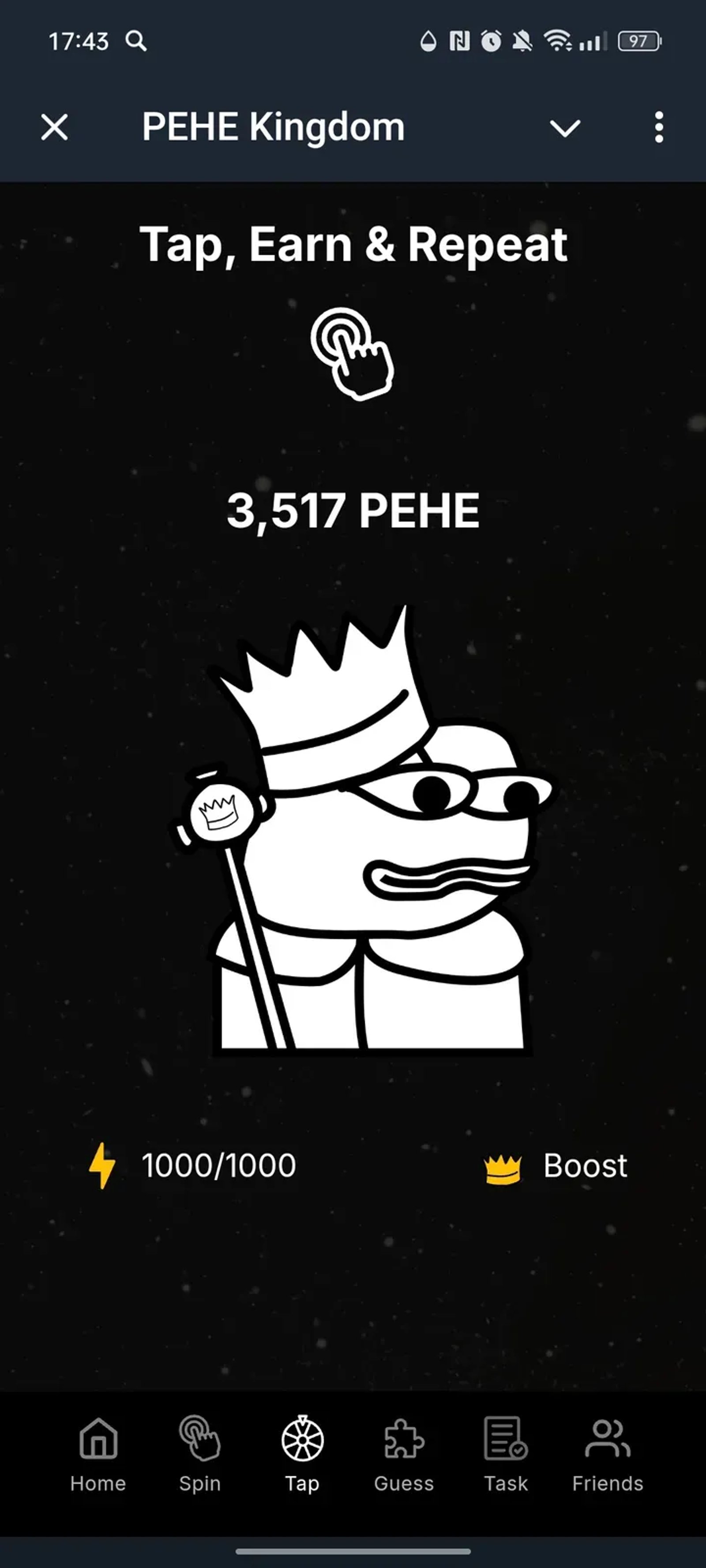 PEHE Kingdom в Телеграм — скриншот 3