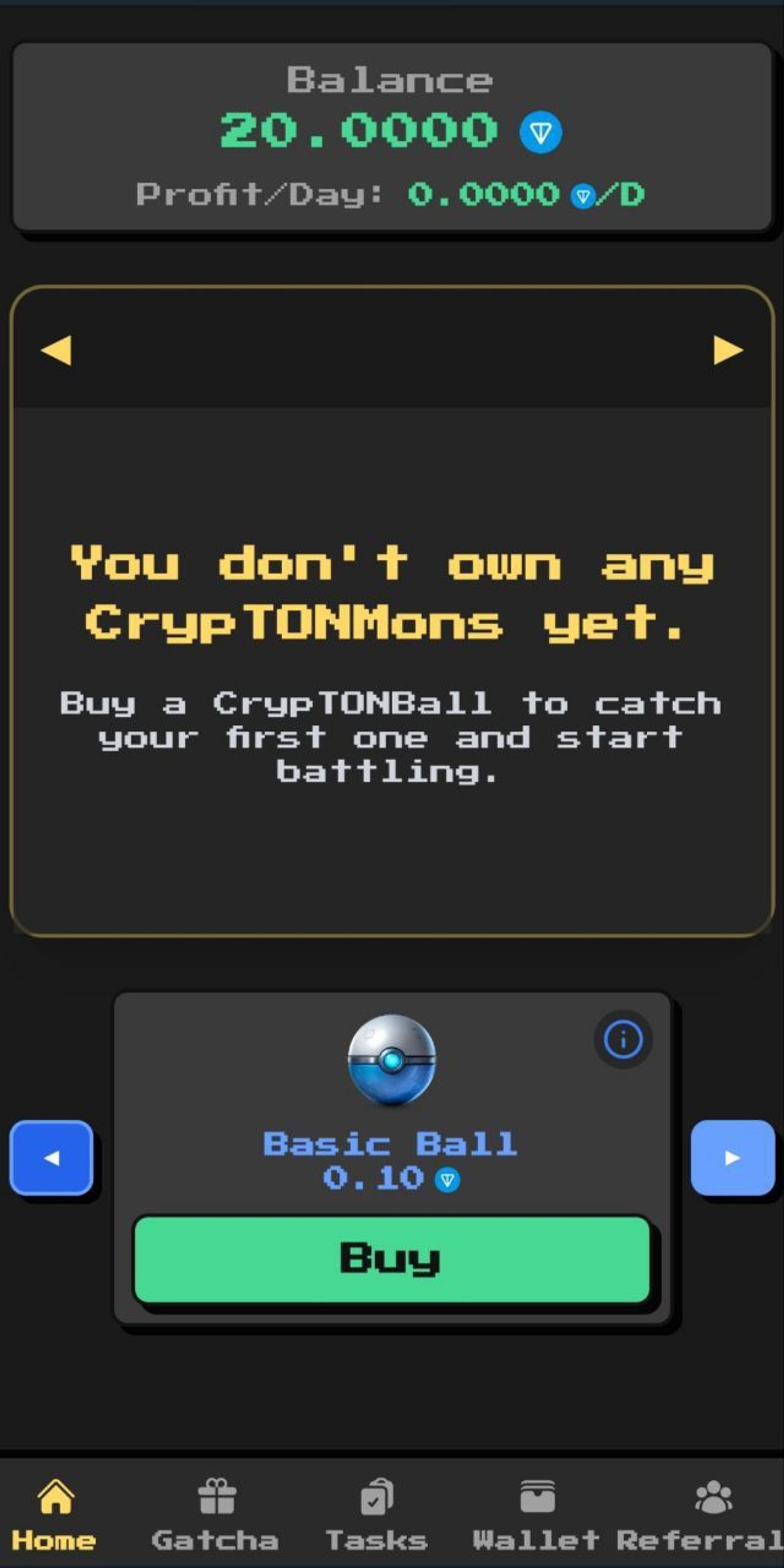 CrypTONMon Telegram Screenshot 1