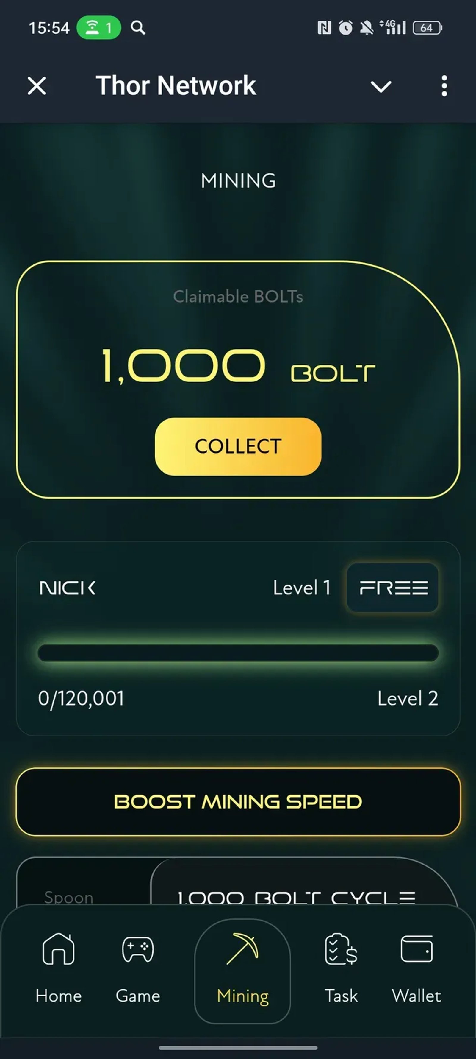 Thor Network в Телеграм — скриншот 3