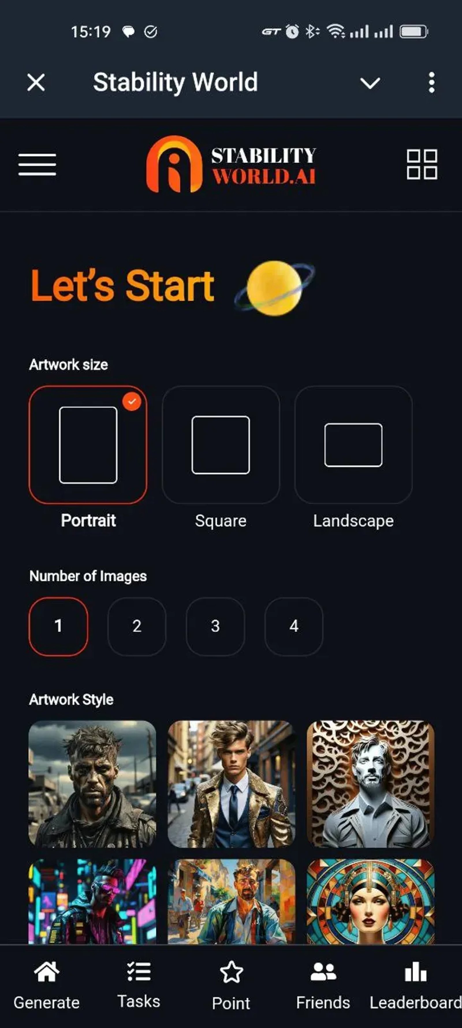 Stability World в Телеграм — скриншот 2