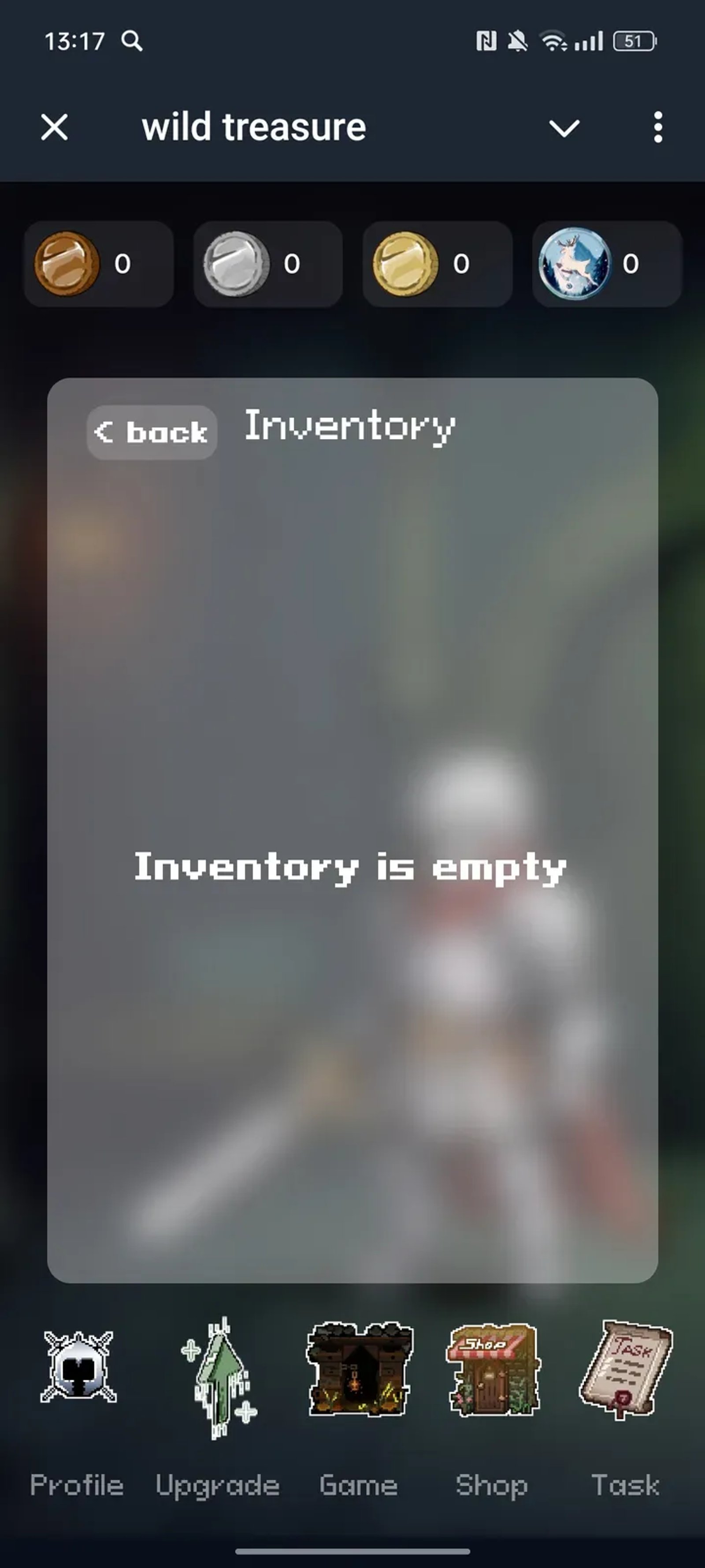 wild treasure в Телеграм — скриншот 6