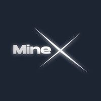 MineX Logo Telegram