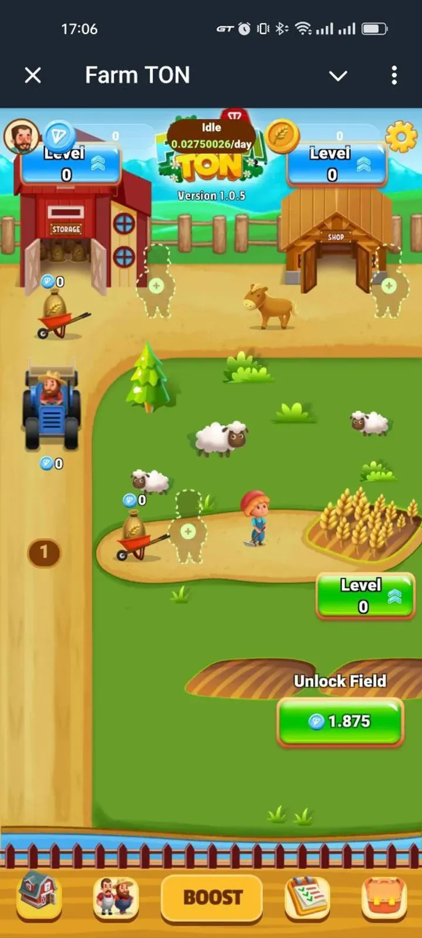 Farm TON в Телеграм — скриншот 6