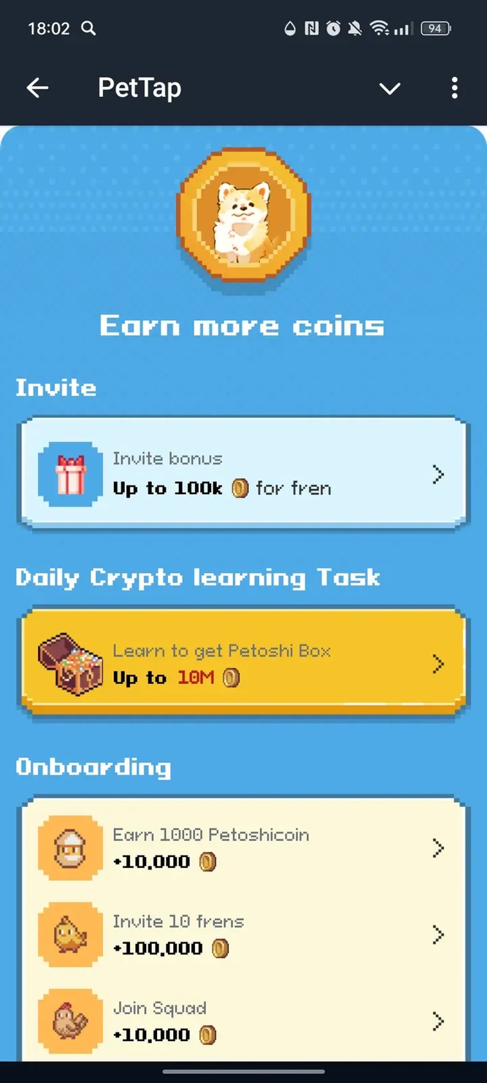 PetTap Telegram Screenshot 4