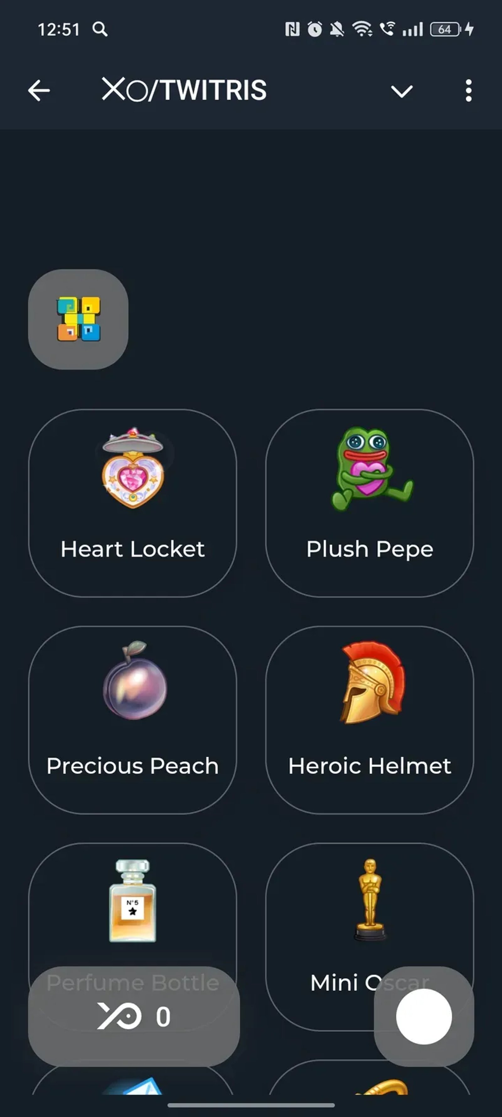 ⨉◯/TWITRIS в Телеграм — скриншот 2