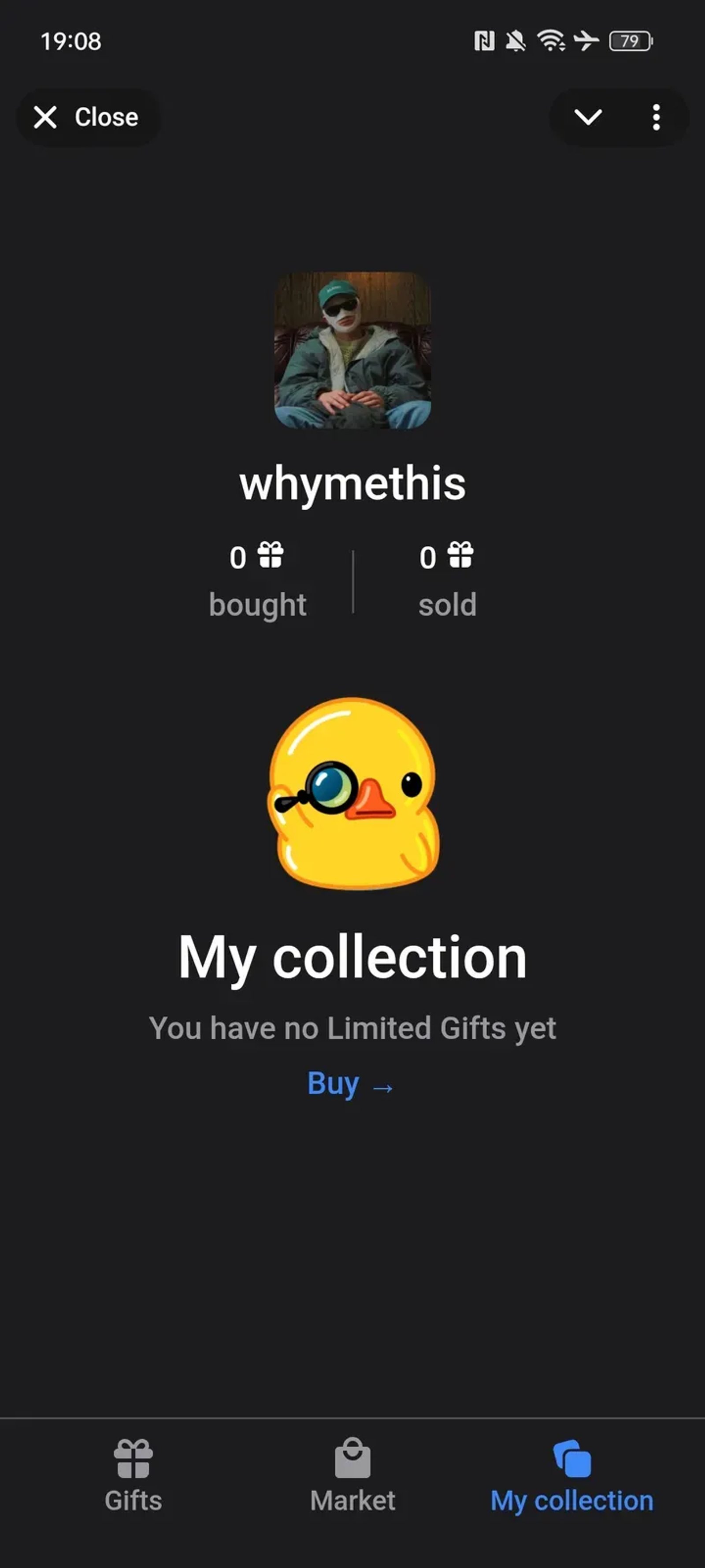 Limited Gifts в Телеграм — скриншот 3