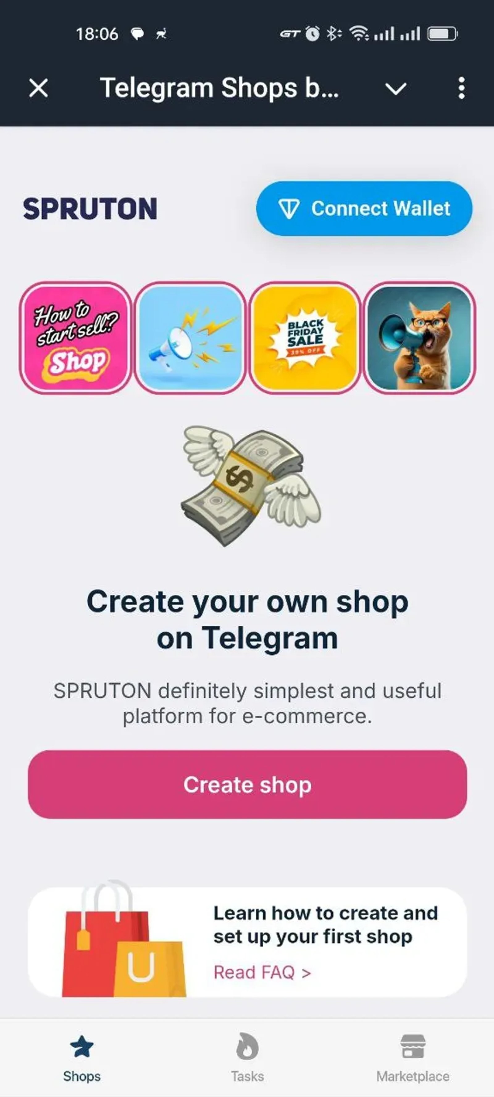 Telegram Shops by SPRUTON в Телеграм — скриншот 5