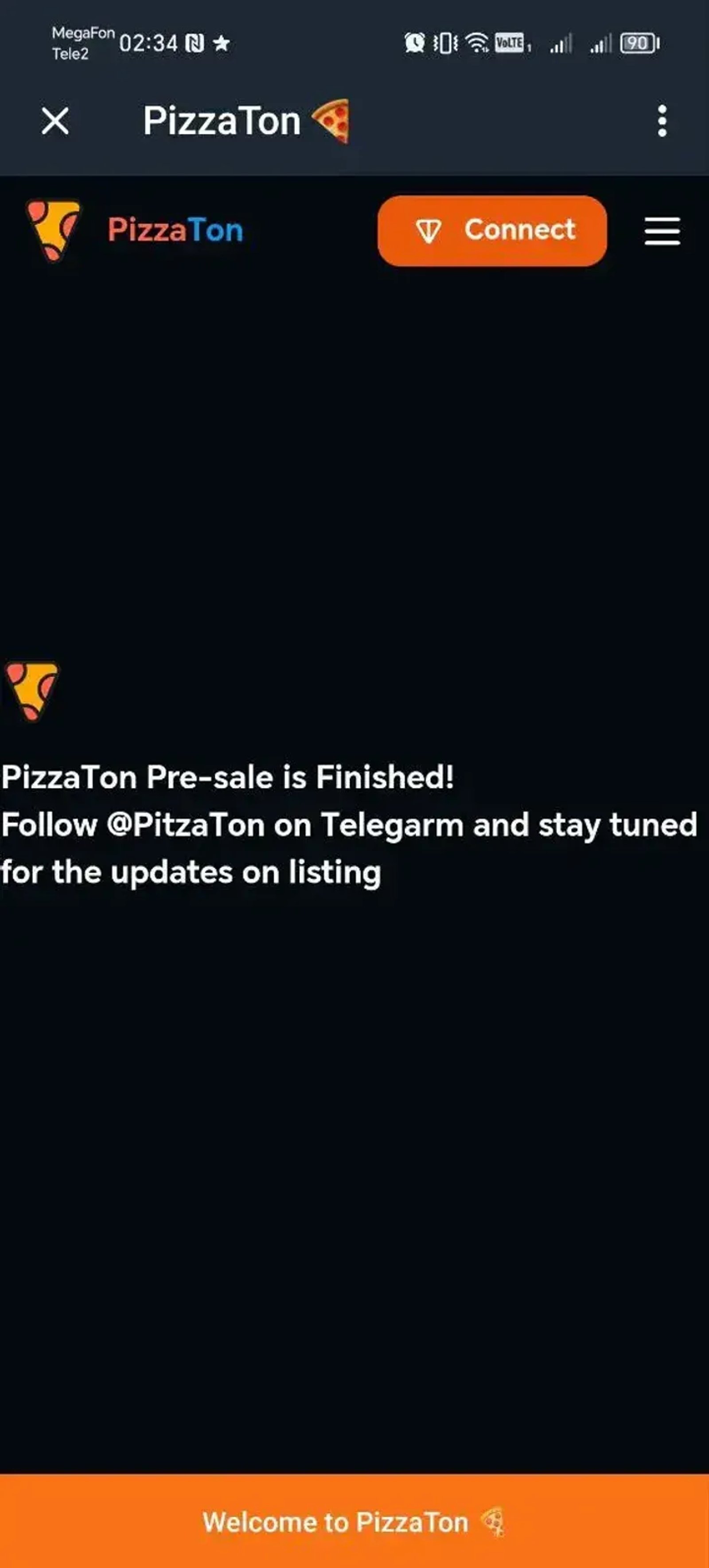 PizzaTon 🍕 в Телеграм — скриншот 1