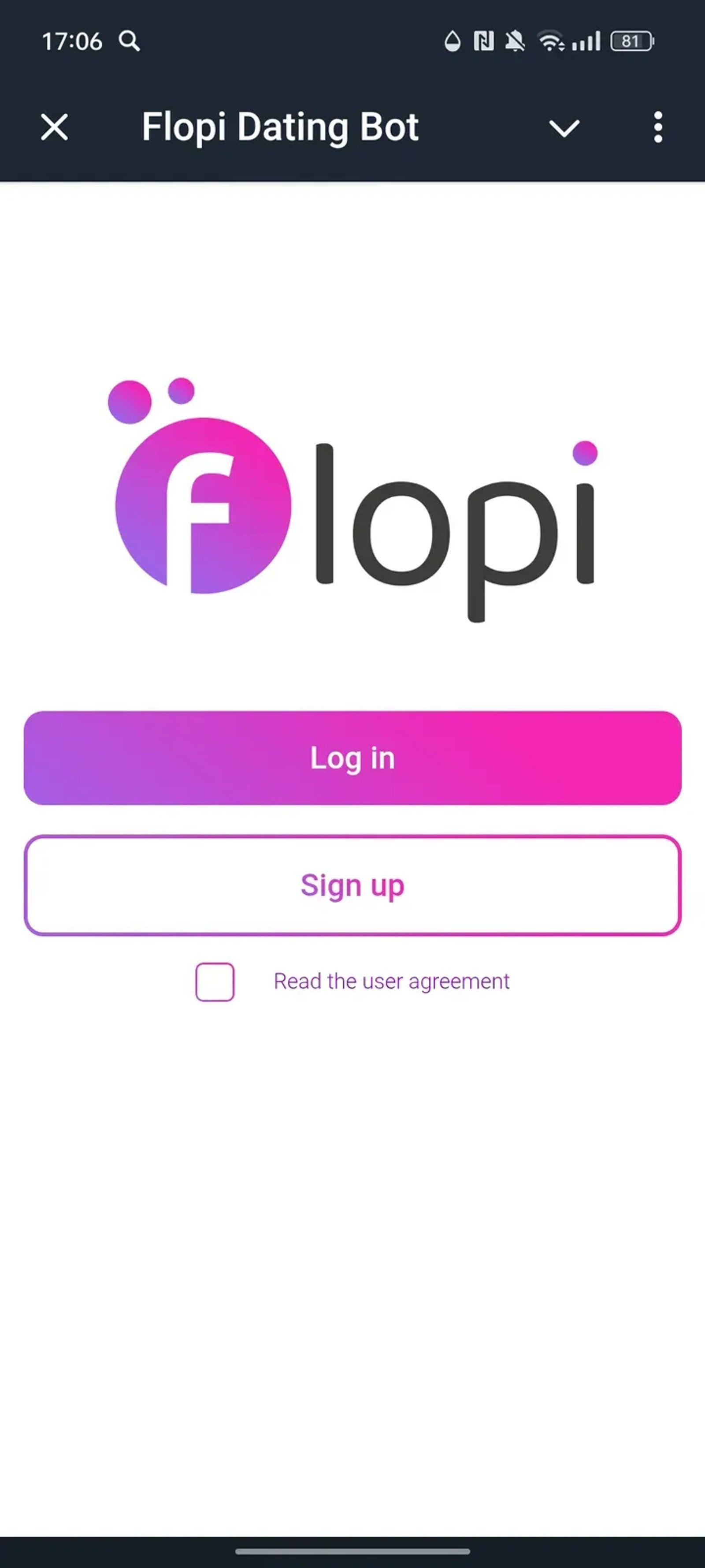 Flopi Dating Bot Telegram Screenshot 4