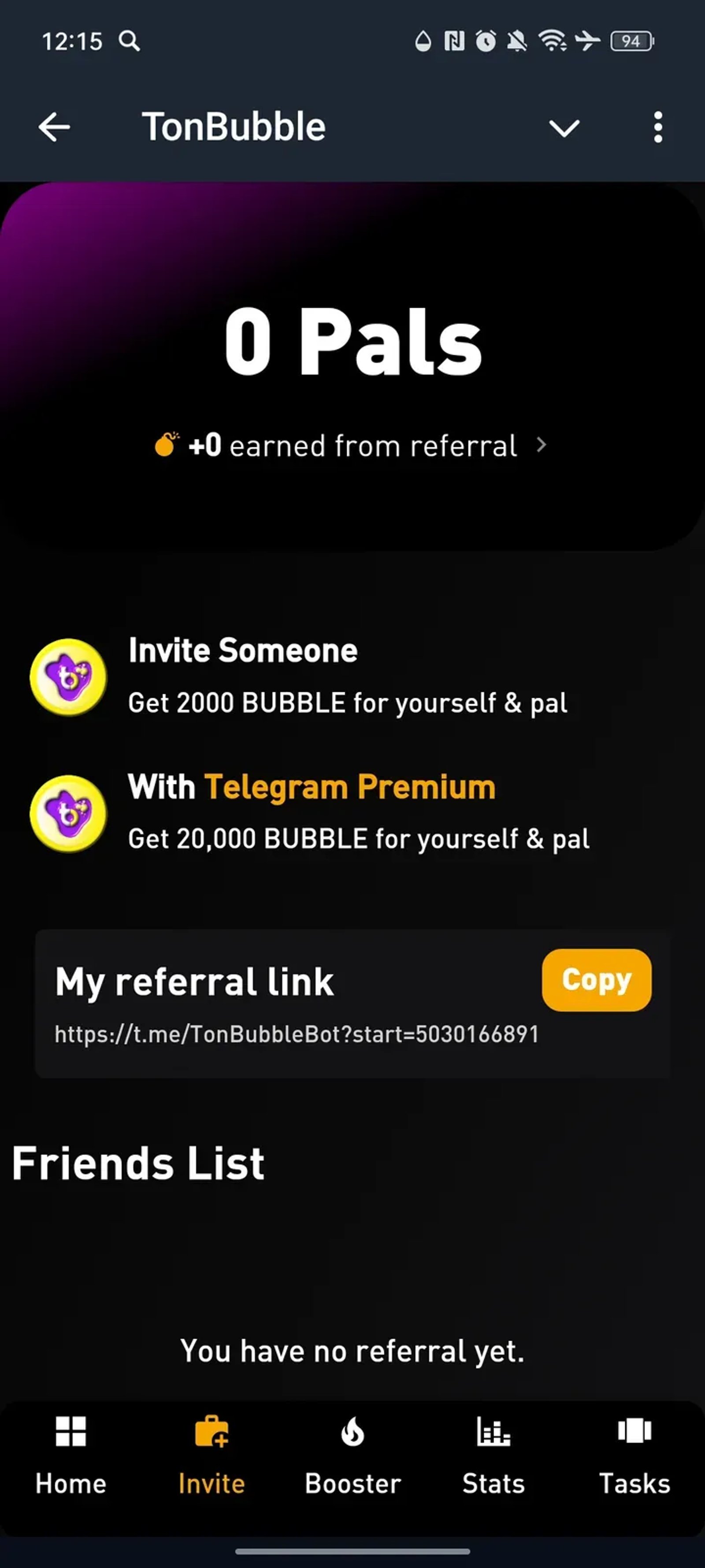 TonBubble в Телеграм — скриншот 2