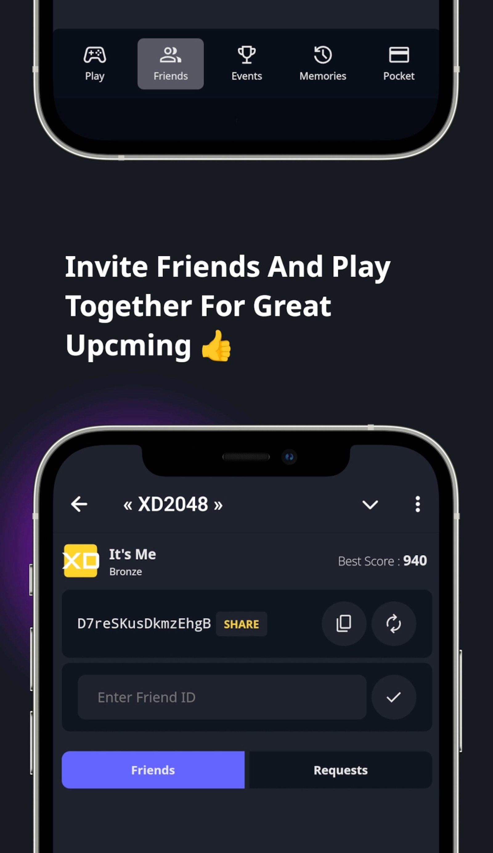 XD2048 в Телеграм — скриншот 2