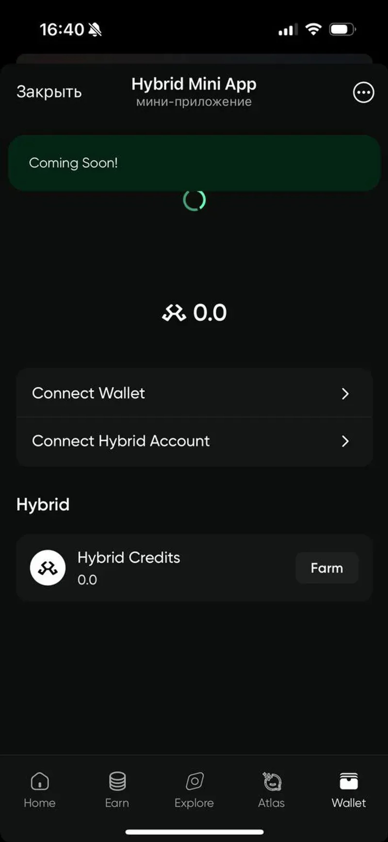 Hybrid Mini App в Телеграм — скриншот 4