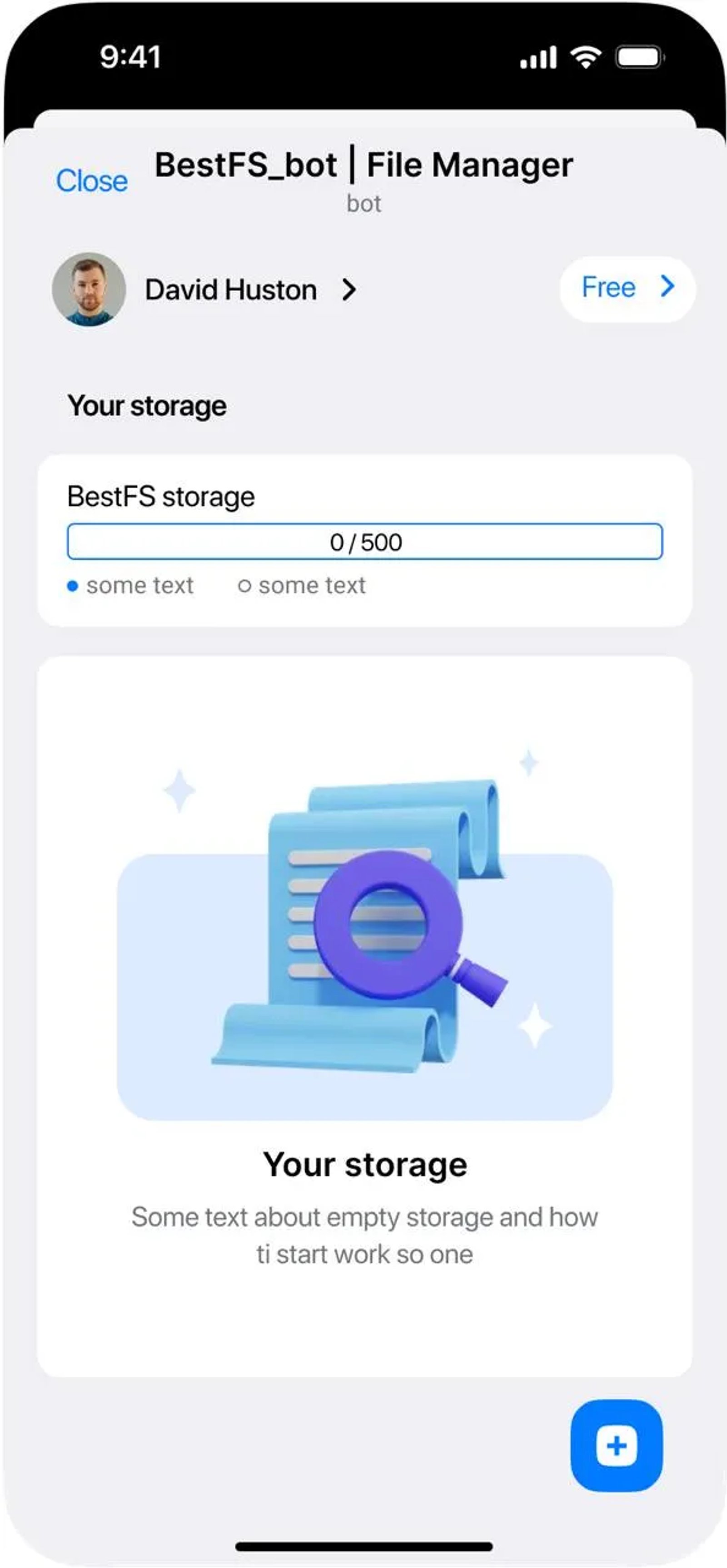 MyDocs - Scan & Store docs в Телеграм — скриншот 4