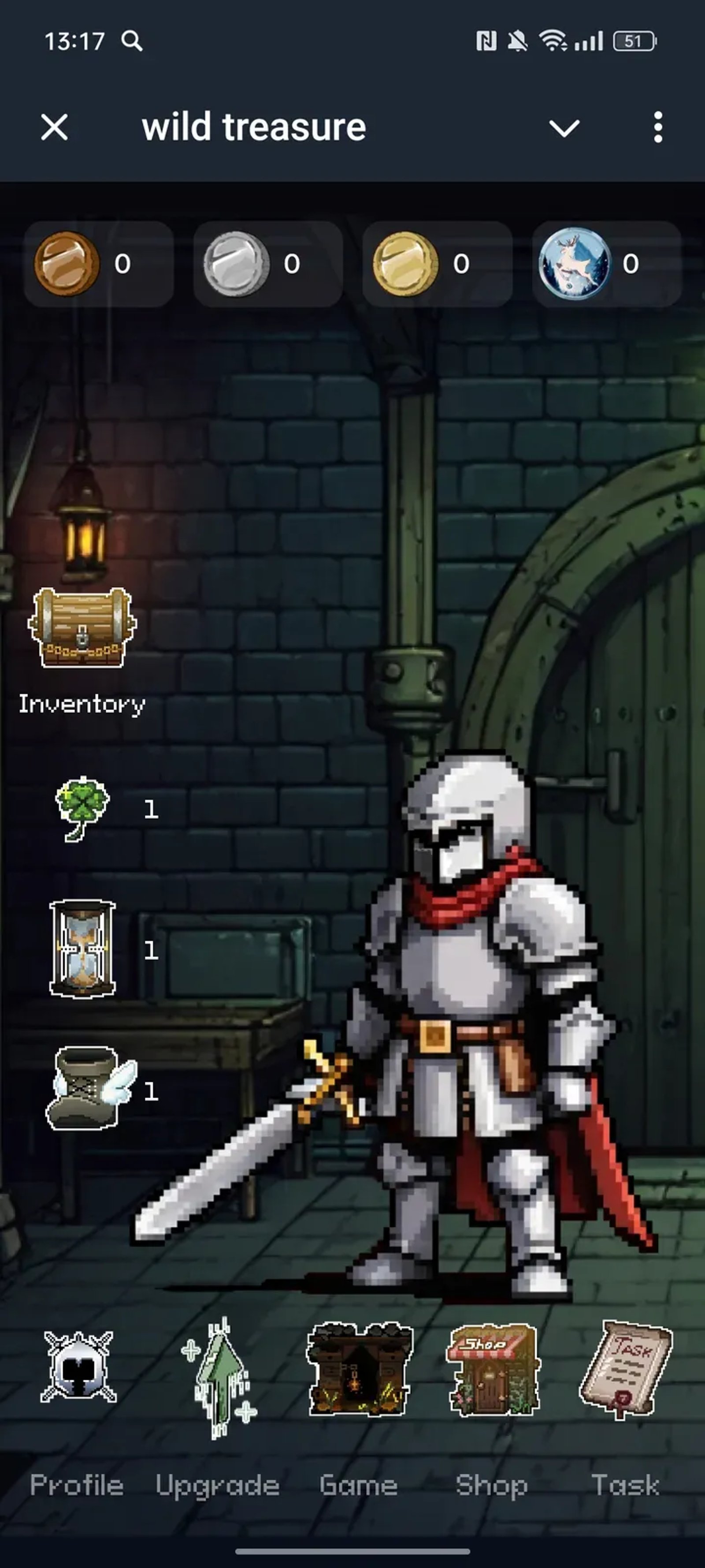 wild treasure в Телеграм — скриншот 1