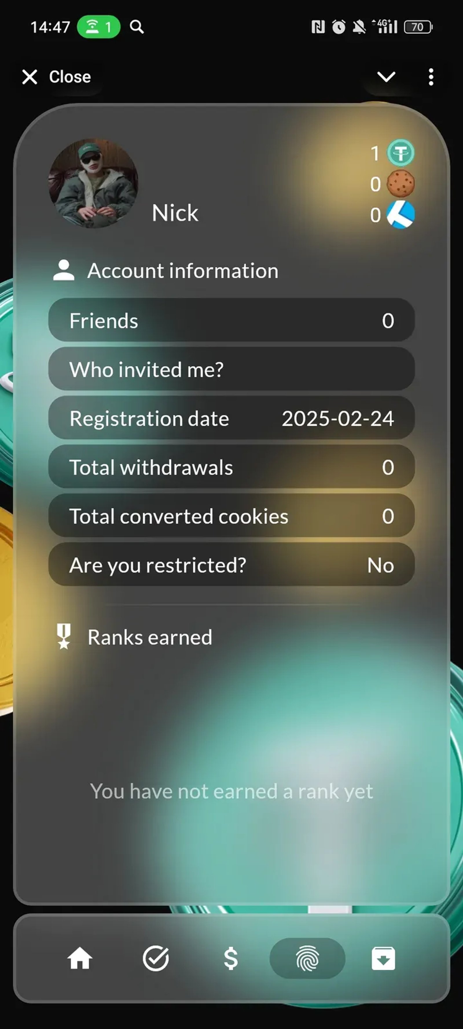 Lottery Time в Телеграм — скриншот 4