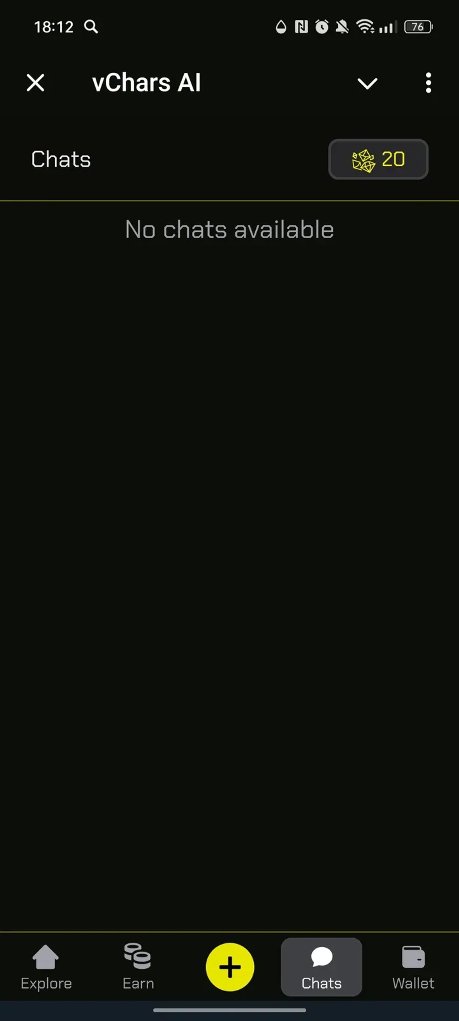 vChars AI в Телеграм — скриншот 4