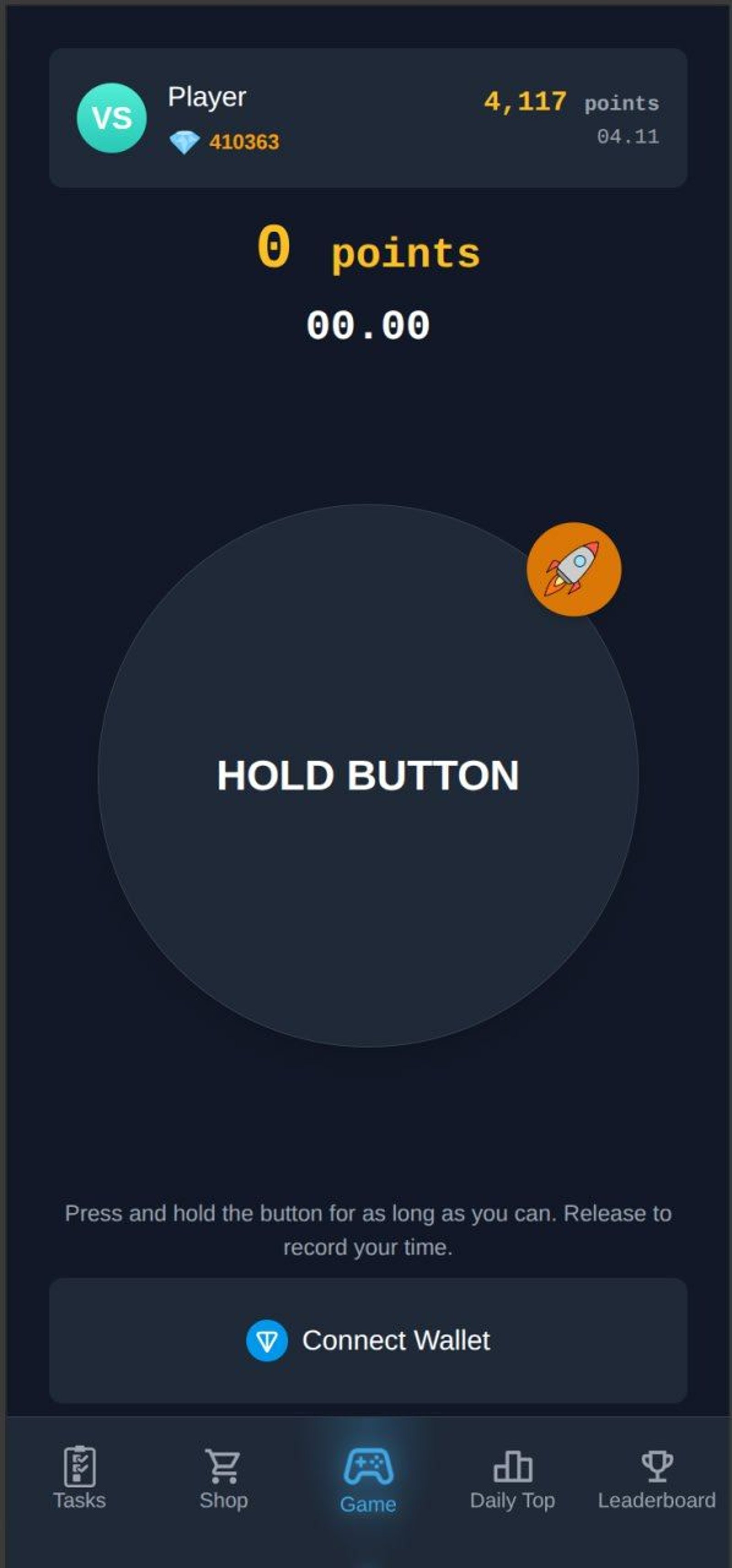 Hold This Button Telegram Screenshot 2