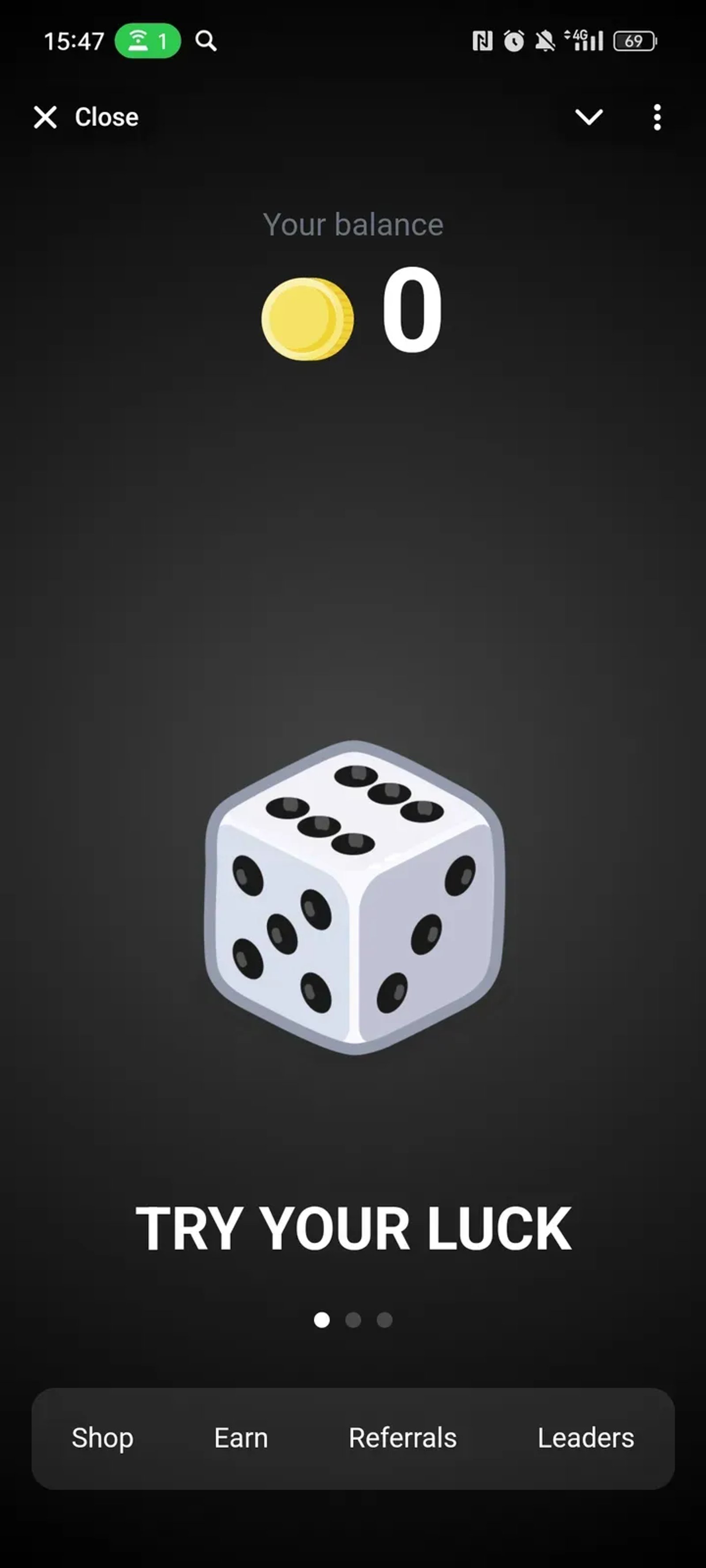 NotBet Game в Телеграм — скриншот 1