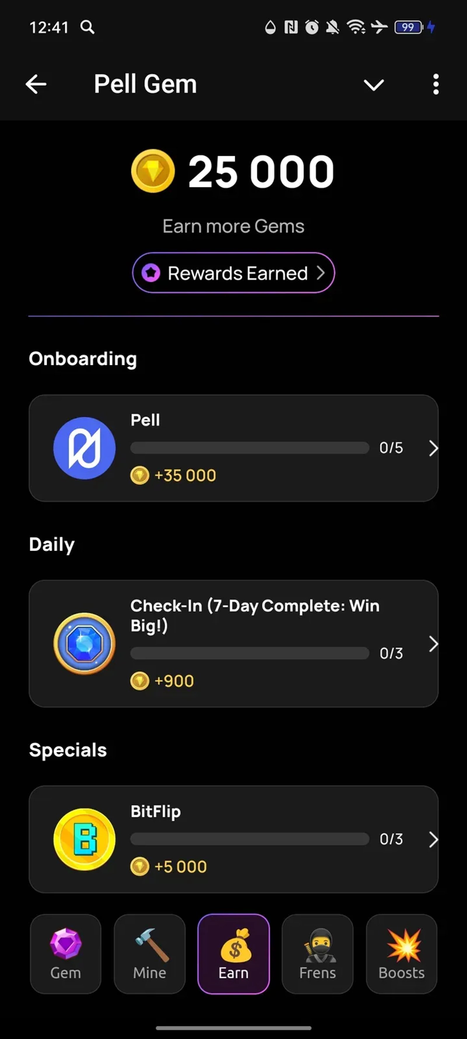 Pell Gem в Телеграм — скриншот 2