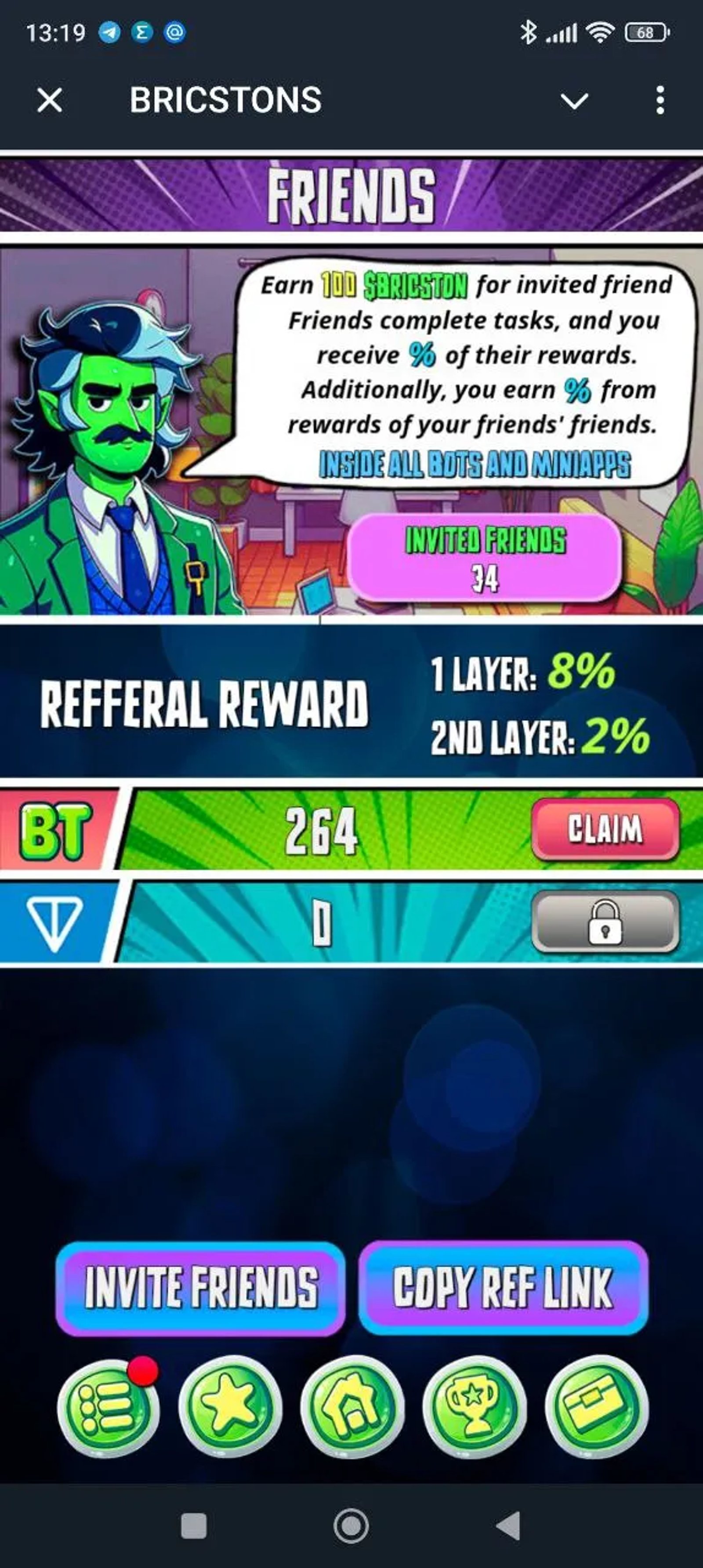 BRICSTONS в Телеграм — скриншот 3