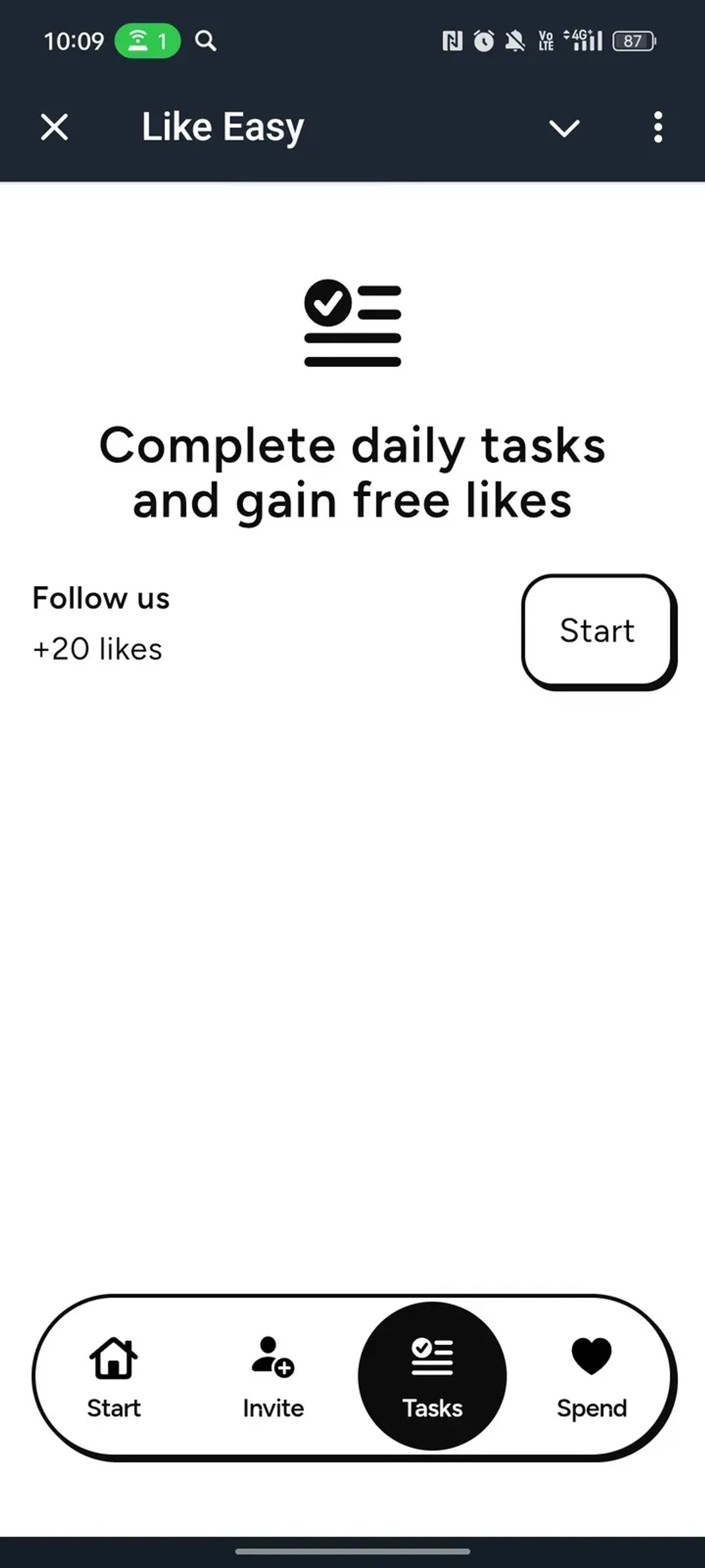 Like Easy в Телеграм — скриншот 3