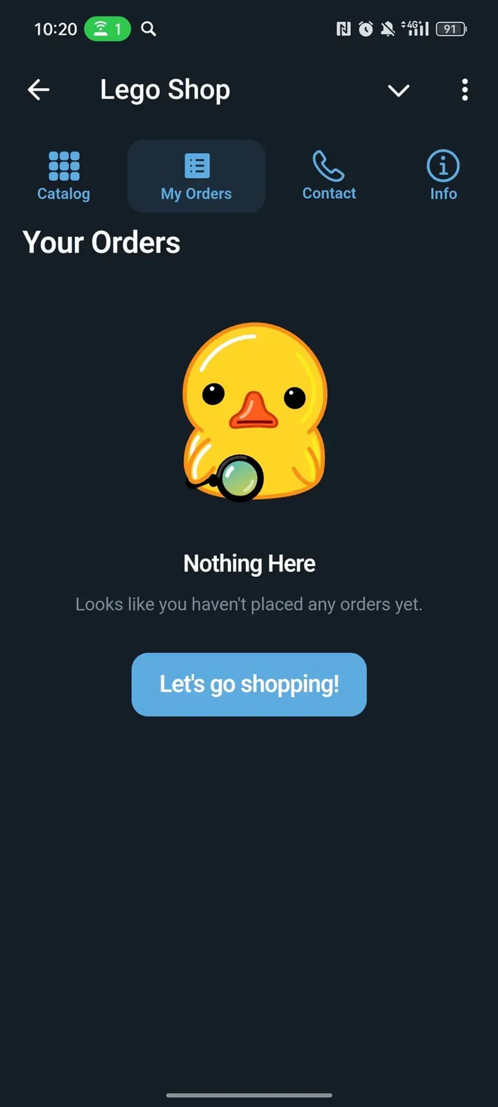 Lego Shop в Телеграм — скриншот 2