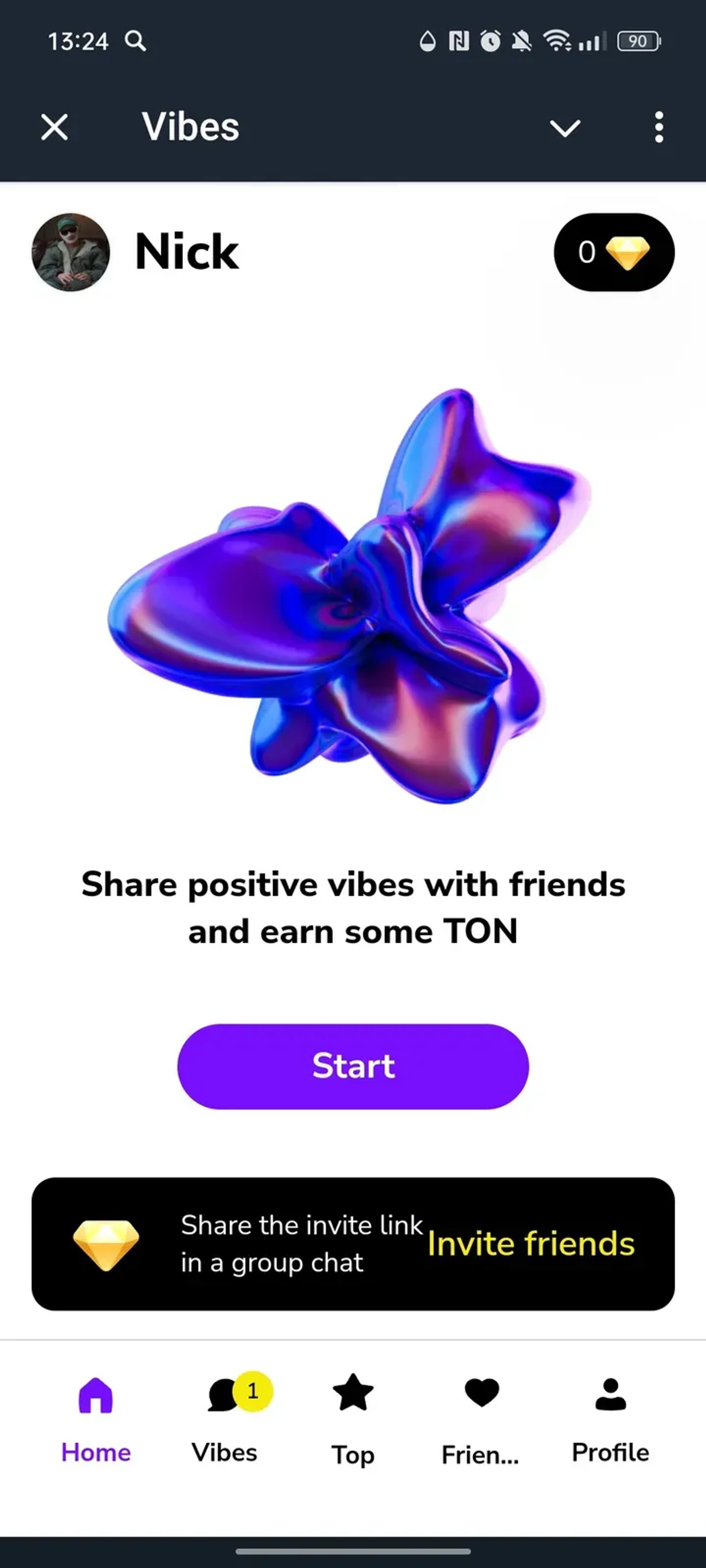 Vibes Telegram Screenshot 3