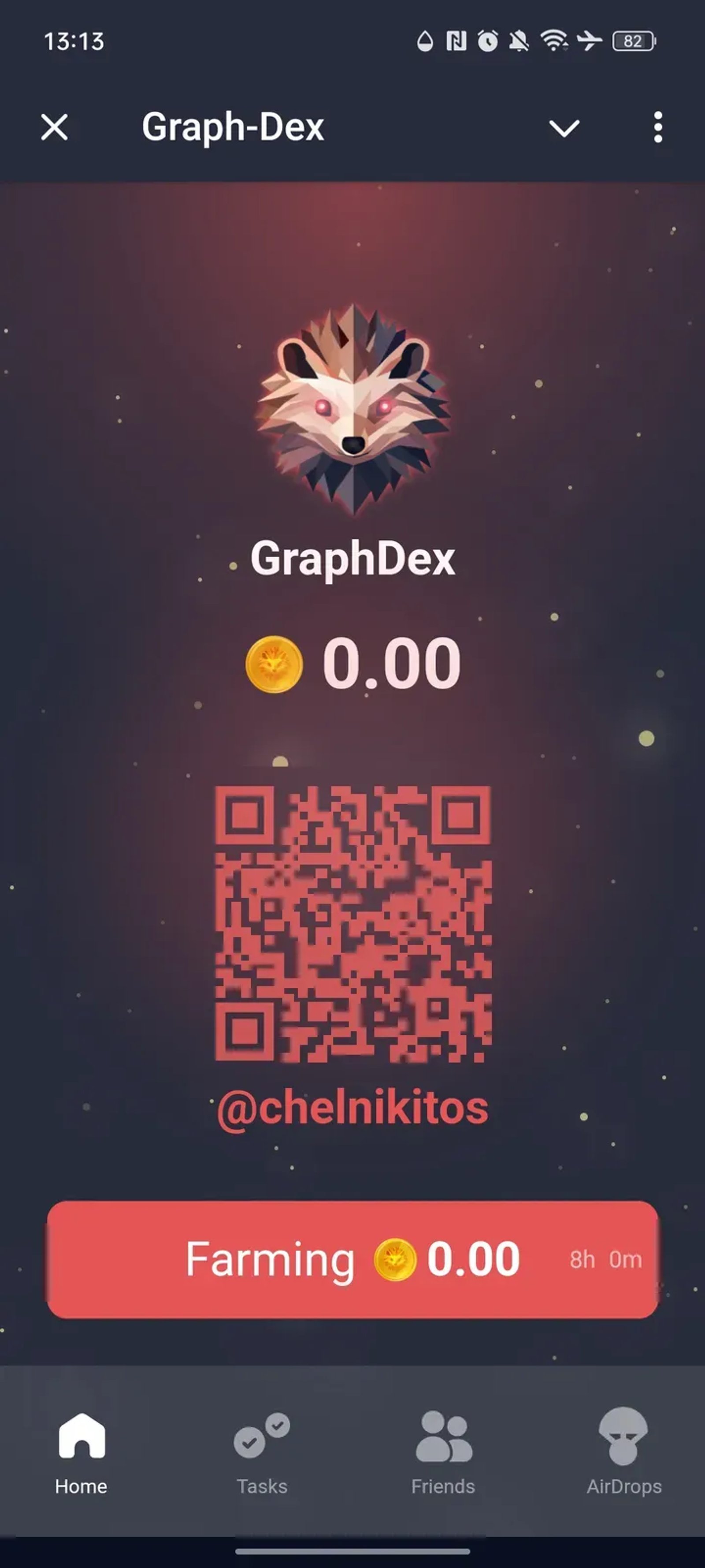 Graph-Dex в Телеграм — скриншот 1